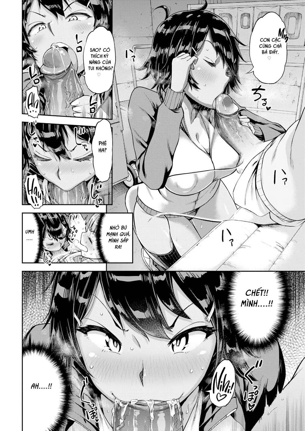 HentaiVN.net - Ảnh 10 - Cay cú Con Cá Chà Bặc [Sore Loser, Shunko!!] - Oneshot