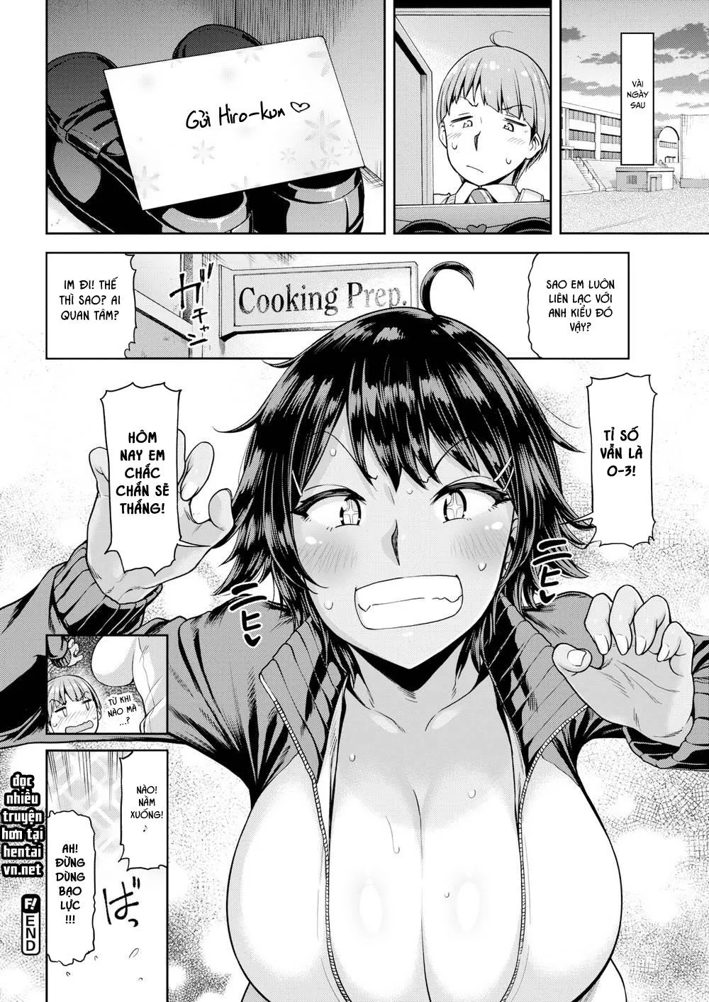 HentaiVN.net - Ảnh 24 - Cay cú Con Cá Chà Bặc [Sore Loser, Shunko!!] - Oneshot
