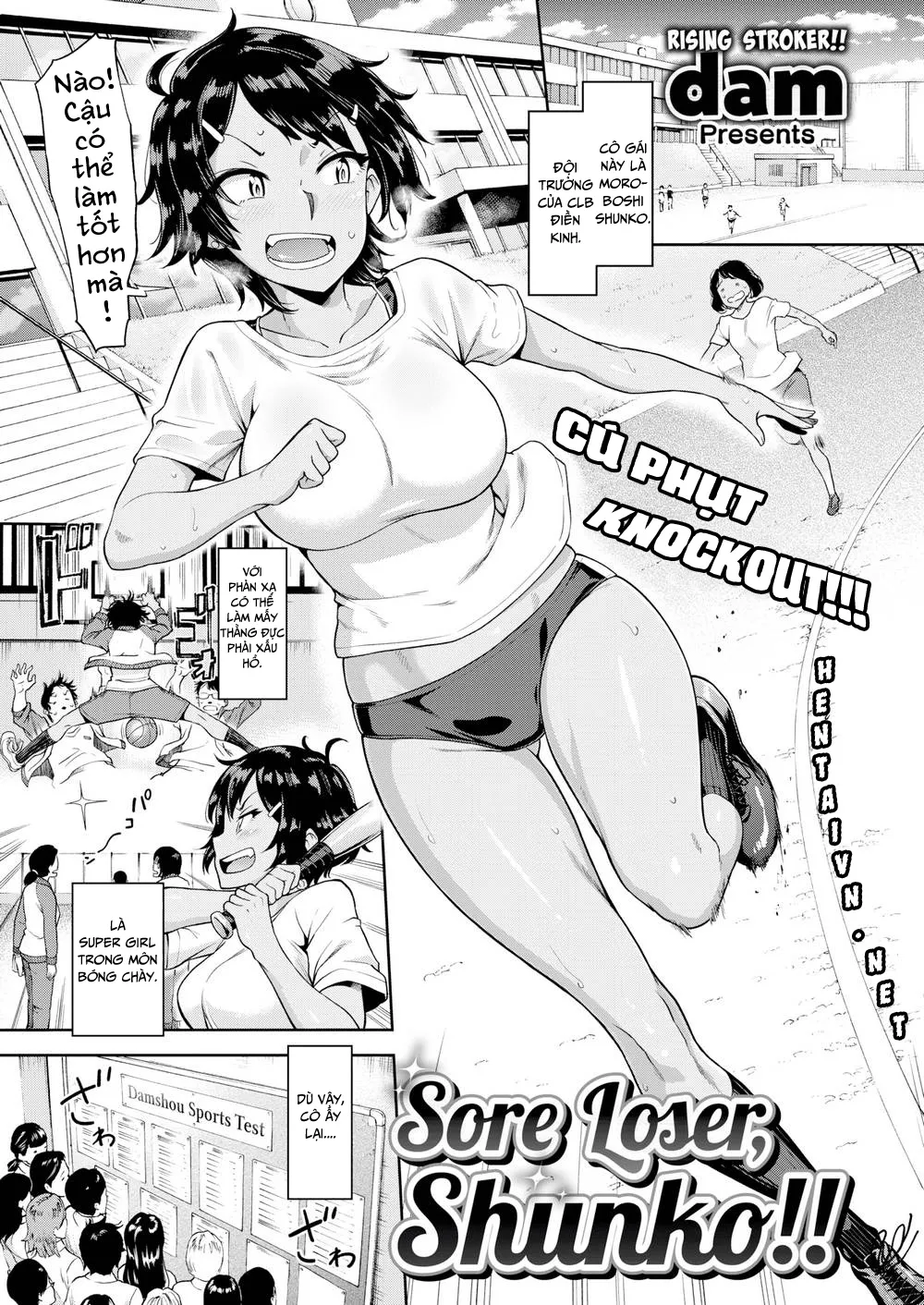 HentaiVN.net - Ảnh 3 - Cay cú Con Cá Chà Bặc [Sore Loser, Shunko!!] - Oneshot