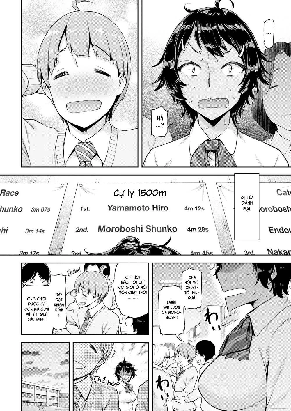 HentaiVN.net - Ảnh 4 - Cay cú Con Cá Chà Bặc [Sore Loser, Shunko!!] - Oneshot