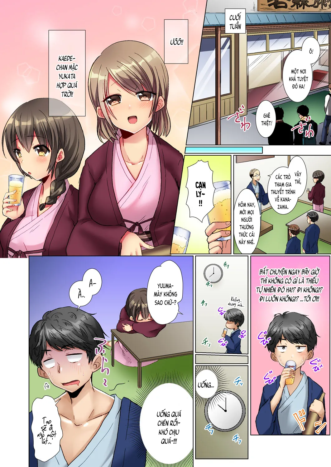 HentaiVN.net - Ảnh 7 - Khi cô bé nghiêm túc đó say bí tỷ… [Khi cô bé nghiêm túc đó say bí tỷ… Quan hệ bí mật trong chuyến tập huấn! [Bản đầy đủ]; Majime na Anoko ga Deisui Shitara... Gasshukuchuu ni Himitsu Ecchi! [Kanzenban]; マジメなあの子が泥酔したら…合宿中に秘密エッチ!【完全版】] - Chương 1
