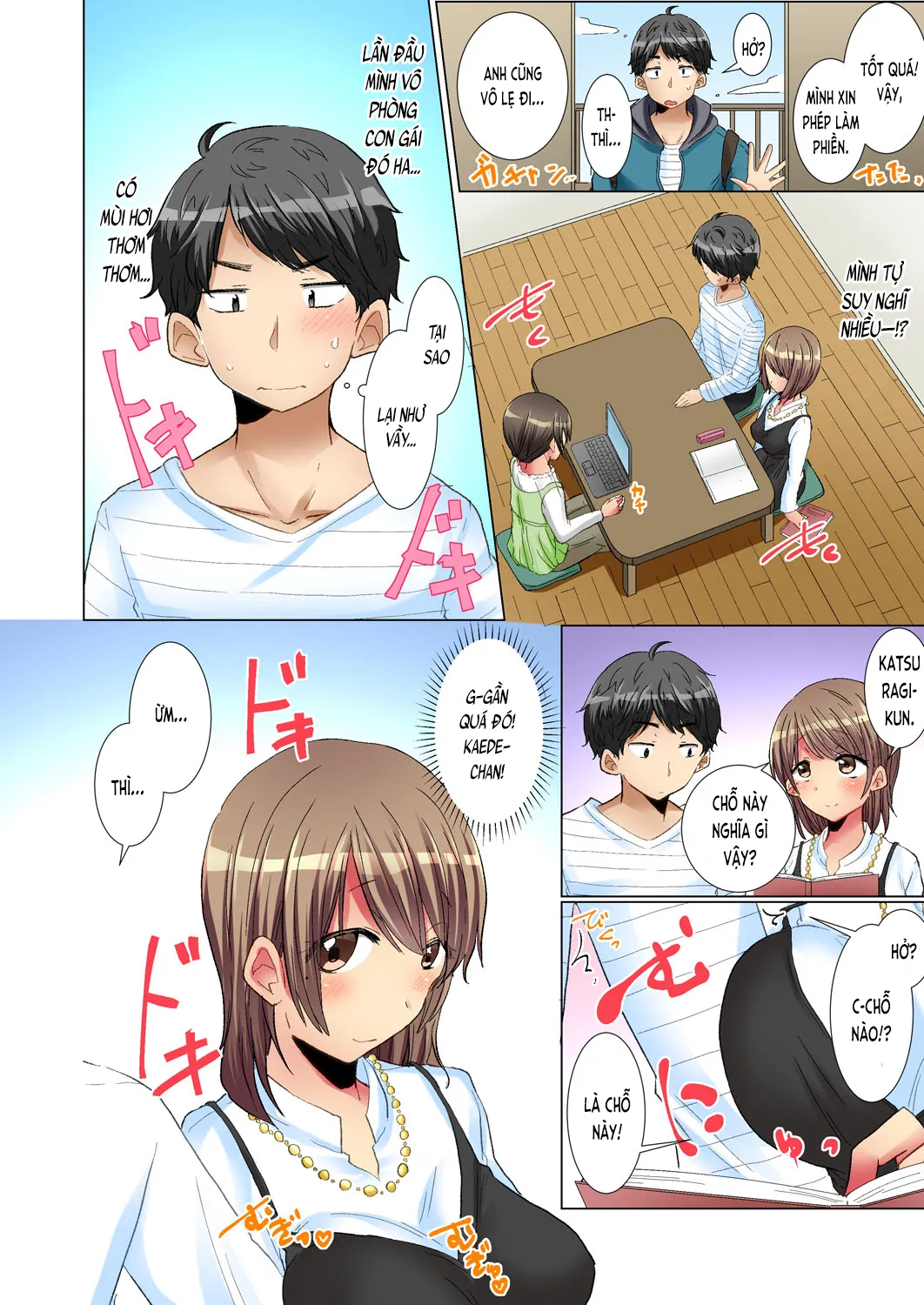 HentaiVN.net - Ảnh 12 - Khi cô bé nghiêm túc đó say bí tỷ… [Khi cô bé nghiêm túc đó say bí tỷ… Quan hệ bí mật trong chuyến tập huấn! [Bản đầy đủ]; Majime na Anoko ga Deisui Shitara... Gasshukuchuu ni Himitsu Ecchi! [Kanzenban]; マジメなあの子が泥酔したら…合宿中に秘密エッチ!【完全版】] - Chương 3