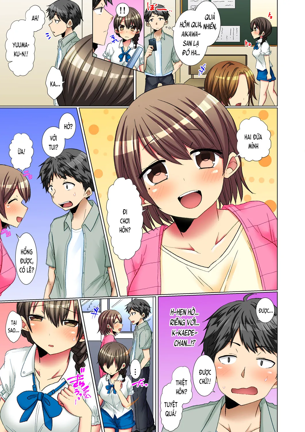 HentaiVN.net - Ảnh 15 - Khi cô bé nghiêm túc đó say bí tỷ… [Khi cô bé nghiêm túc đó say bí tỷ… Quan hệ bí mật trong chuyến tập huấn! [Bản đầy đủ]; Majime na Anoko ga Deisui Shitara... Gasshukuchuu ni Himitsu Ecchi! [Kanzenban]; マジメなあの子が泥酔したら…合宿中に秘密エッチ!【完全版】] - Chương 5