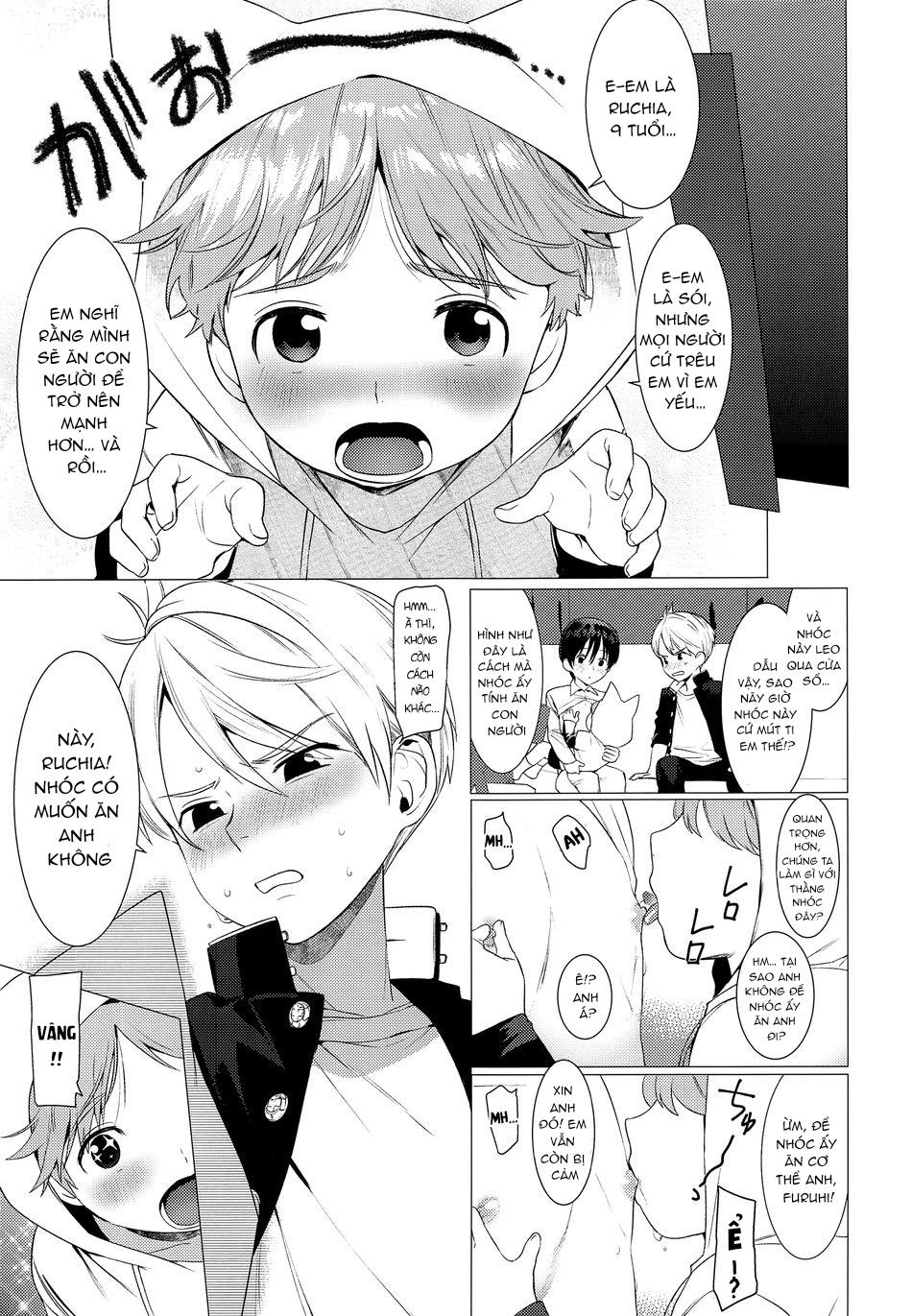 HentaiVN.net - Ảnh 4 - The Wolf Boy and the Secret of Shame - one shot