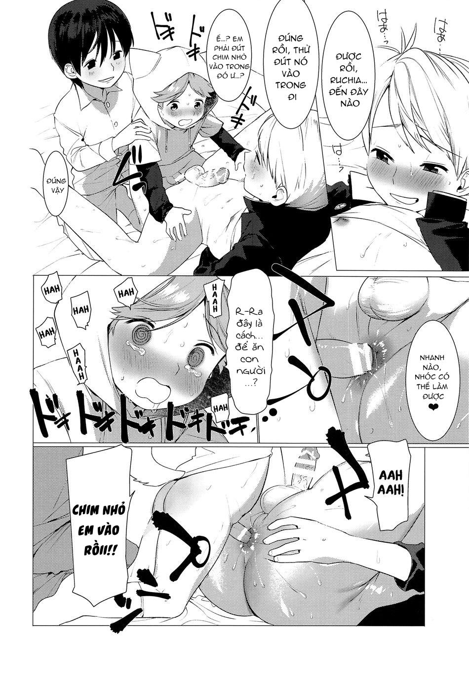 HentaiVN.net - Ảnh 9 - The Wolf Boy and the Secret of Shame - one shot