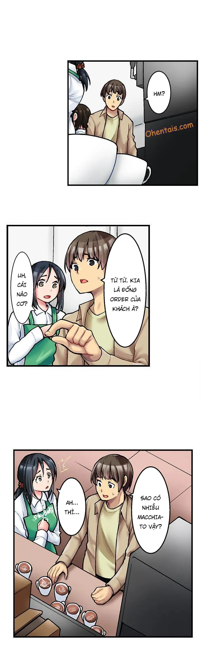 HentaiVN.net - Ảnh 15 - Món đặc biệt trong thực đơn quán Cà phê là Làm tình? [THE COFFEE SHOP'S SECRET MENU ITEM IS SEX?!] - Chapter 4