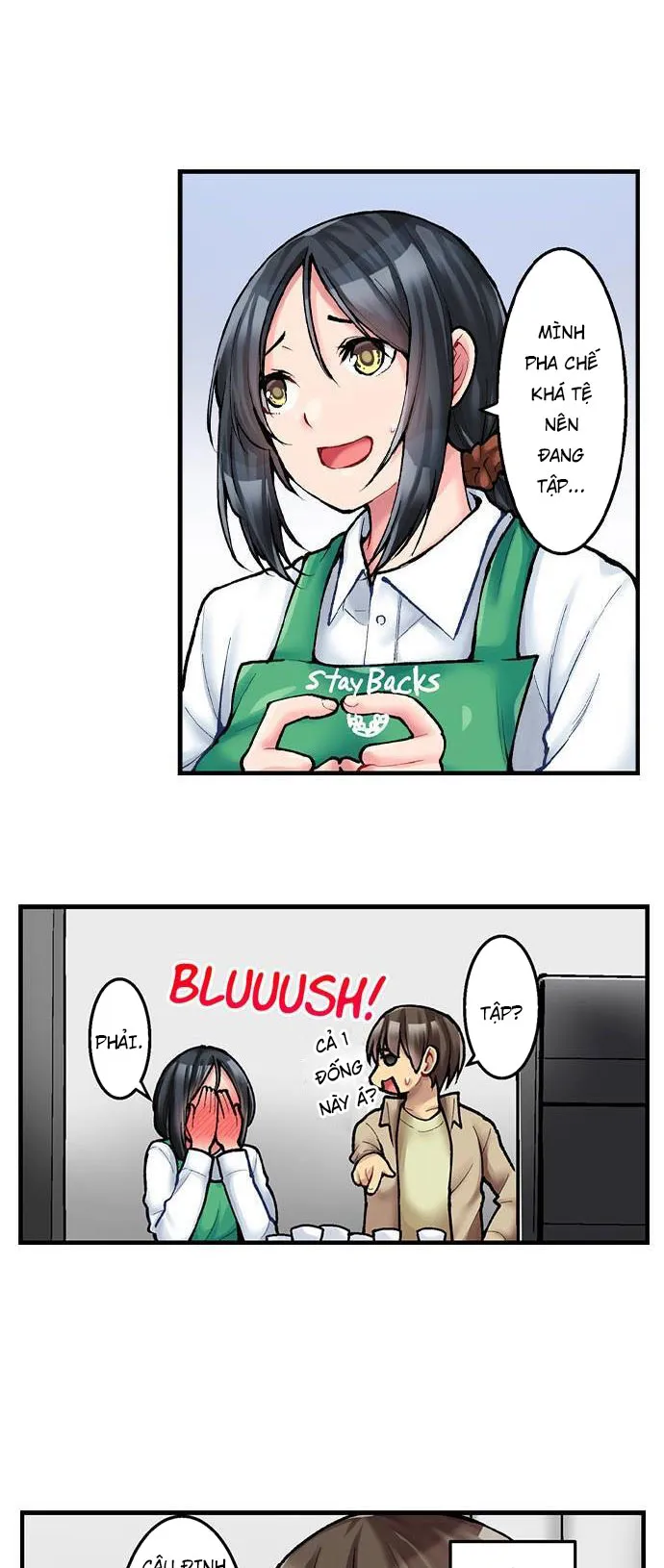 HentaiVN.net - Ảnh 16 - Món đặc biệt trong thực đơn quán Cà phê là Làm tình? [THE COFFEE SHOP'S SECRET MENU ITEM IS SEX?!] - Chapter 4