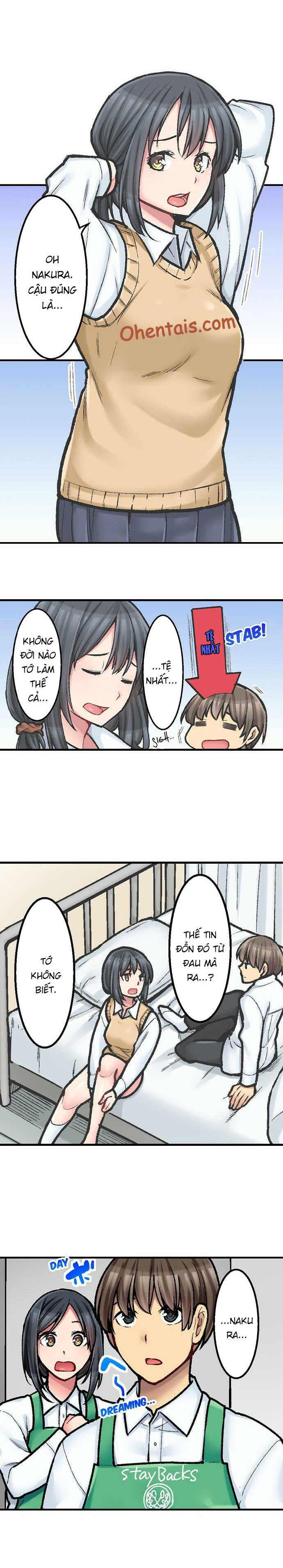 HentaiVN.net - Ảnh 7 - Món đặc biệt trong thực đơn quán Cà phê là Làm tình? [THE COFFEE SHOP'S SECRET MENU ITEM IS SEX?!] - Chap 8: Tiếp quản từ thớt cũ nè!