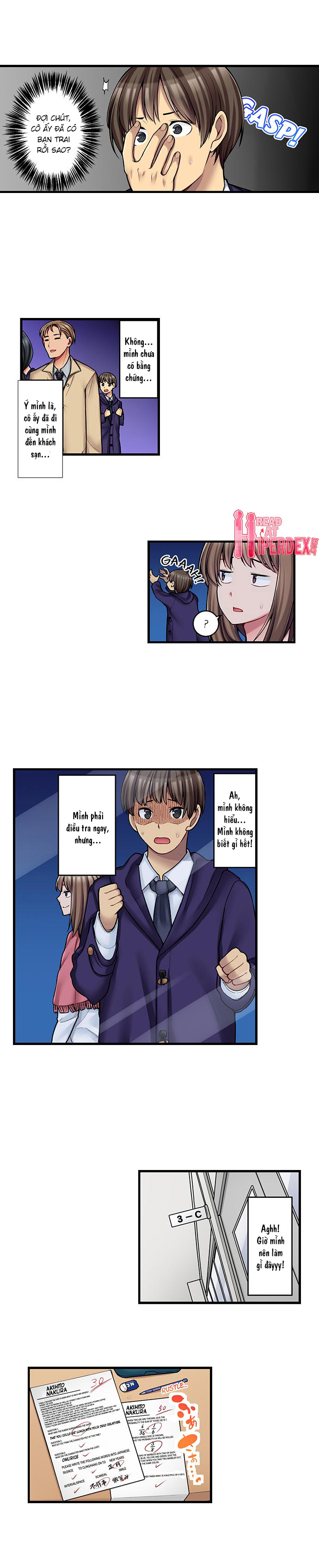 HentaiVN.net - Ảnh 5 - Món đặc biệt trong thực đơn quán Cà phê là Làm tình? [THE COFFEE SHOP'S SECRET MENU ITEM IS SEX?!] - Chap 10: Chuẩn bị làm tí trong phòng máy...
