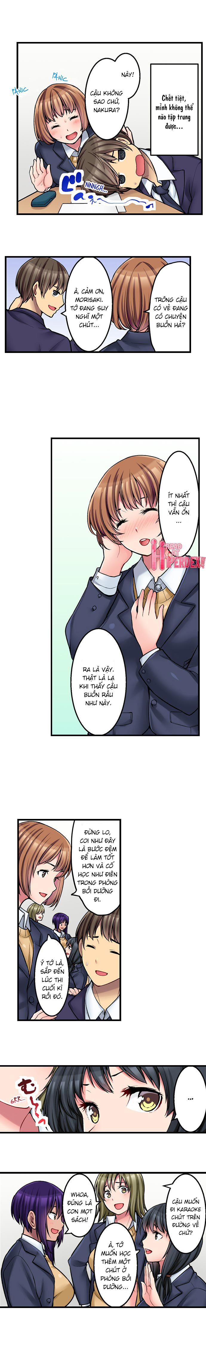 HentaiVN.net - Ảnh 6 - Món đặc biệt trong thực đơn quán Cà phê là Làm tình? [THE COFFEE SHOP'S SECRET MENU ITEM IS SEX?!] - Chap 10: Chuẩn bị làm tí trong phòng máy...
