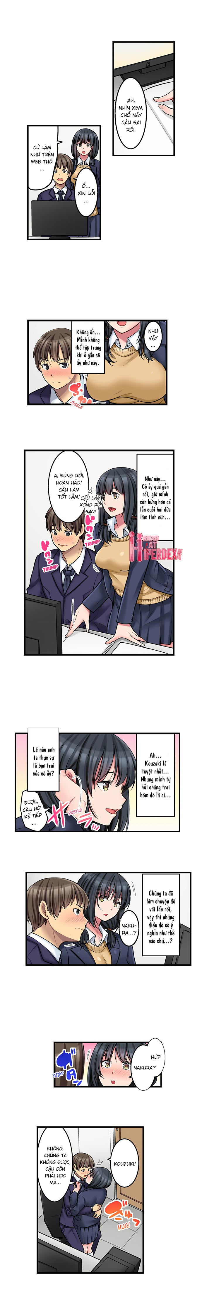 HentaiVN.net - Ảnh 9 - Món đặc biệt trong thực đơn quán Cà phê là Làm tình? [THE COFFEE SHOP'S SECRET MENU ITEM IS SEX?!] - Chap 10: Chuẩn bị làm tí trong phòng máy...