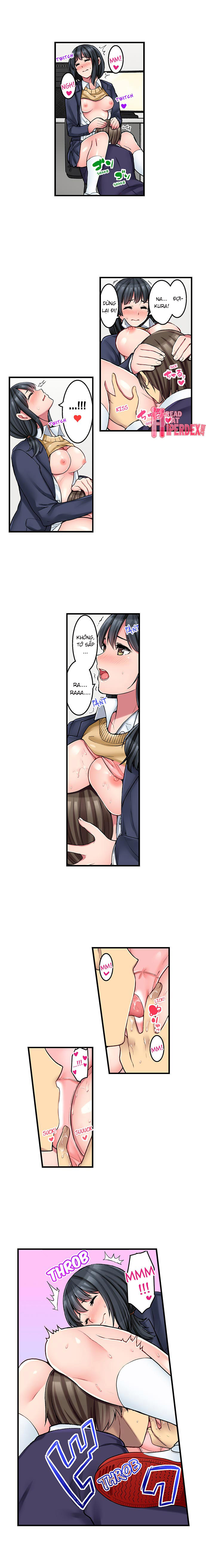 HentaiVN.net - Ảnh 7 - Món đặc biệt trong thực đơn quán Cà phê là Làm tình? [THE COFFEE SHOP'S SECRET MENU ITEM IS SEX?!] - Chap 11: Bắt đầu hành sự trong phòng máy