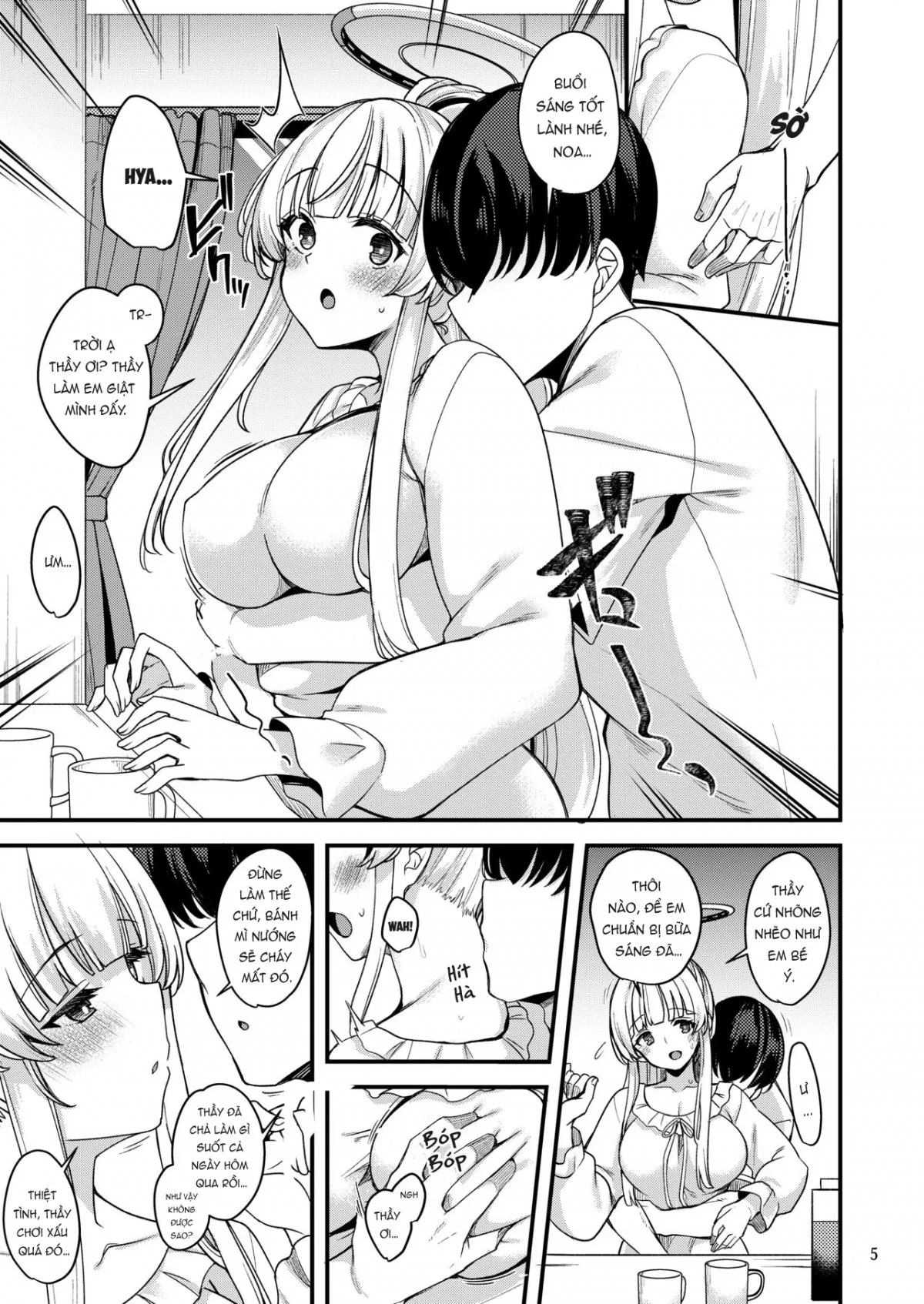HentaiVN.net - Ảnh 4 - Thầy à, mình cùng nhau nghỉ ngơi nhé? [Sensei Issho ni Oyasumi Shimasen ka; 先生♡一緒にお休みしませんか♡] - Oneshot nổ cặc bòm bòm