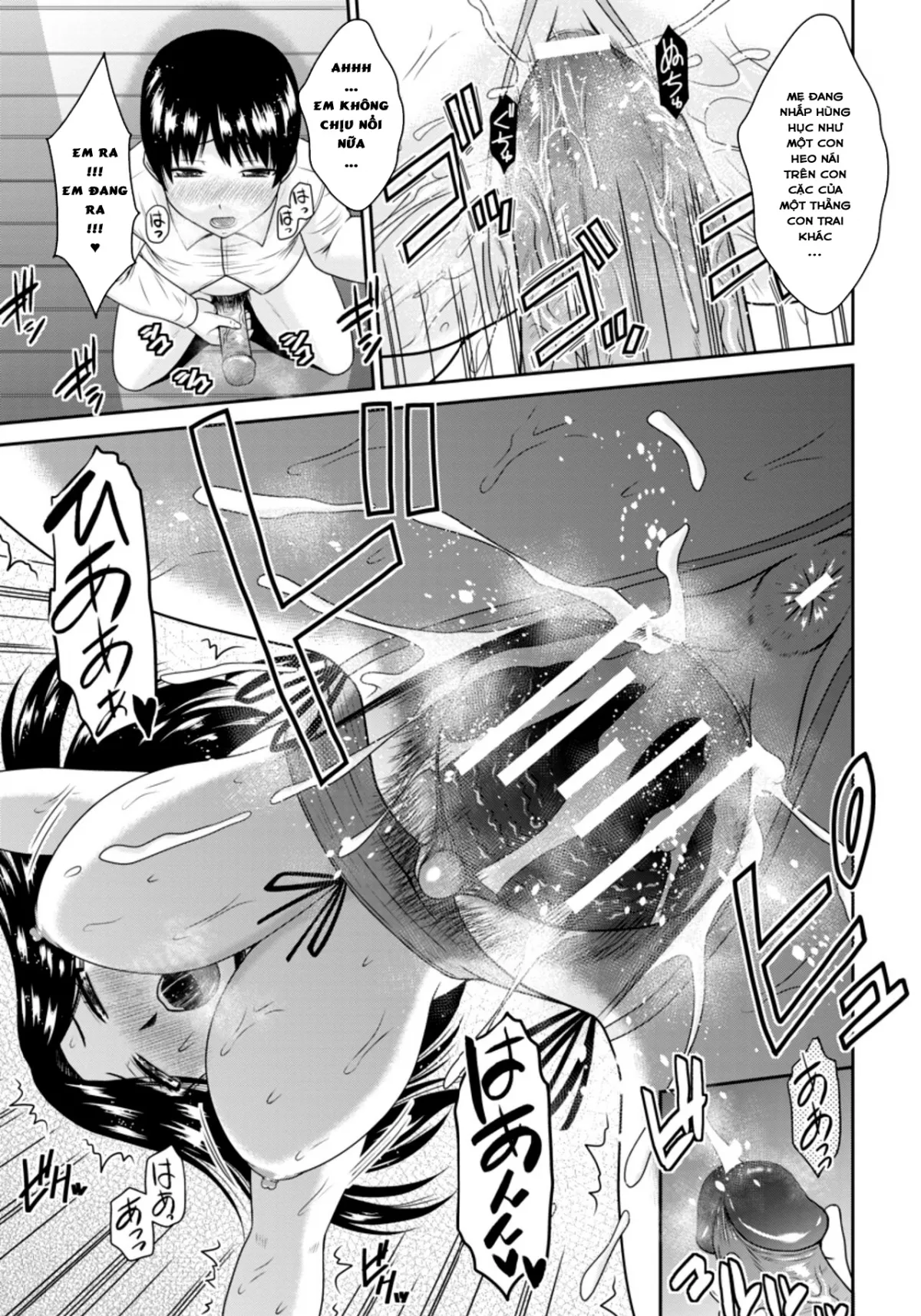 HentaiVN.net - Ảnh 8 - Mẹ Là Của Chung! [Mama Share] - Oneshot