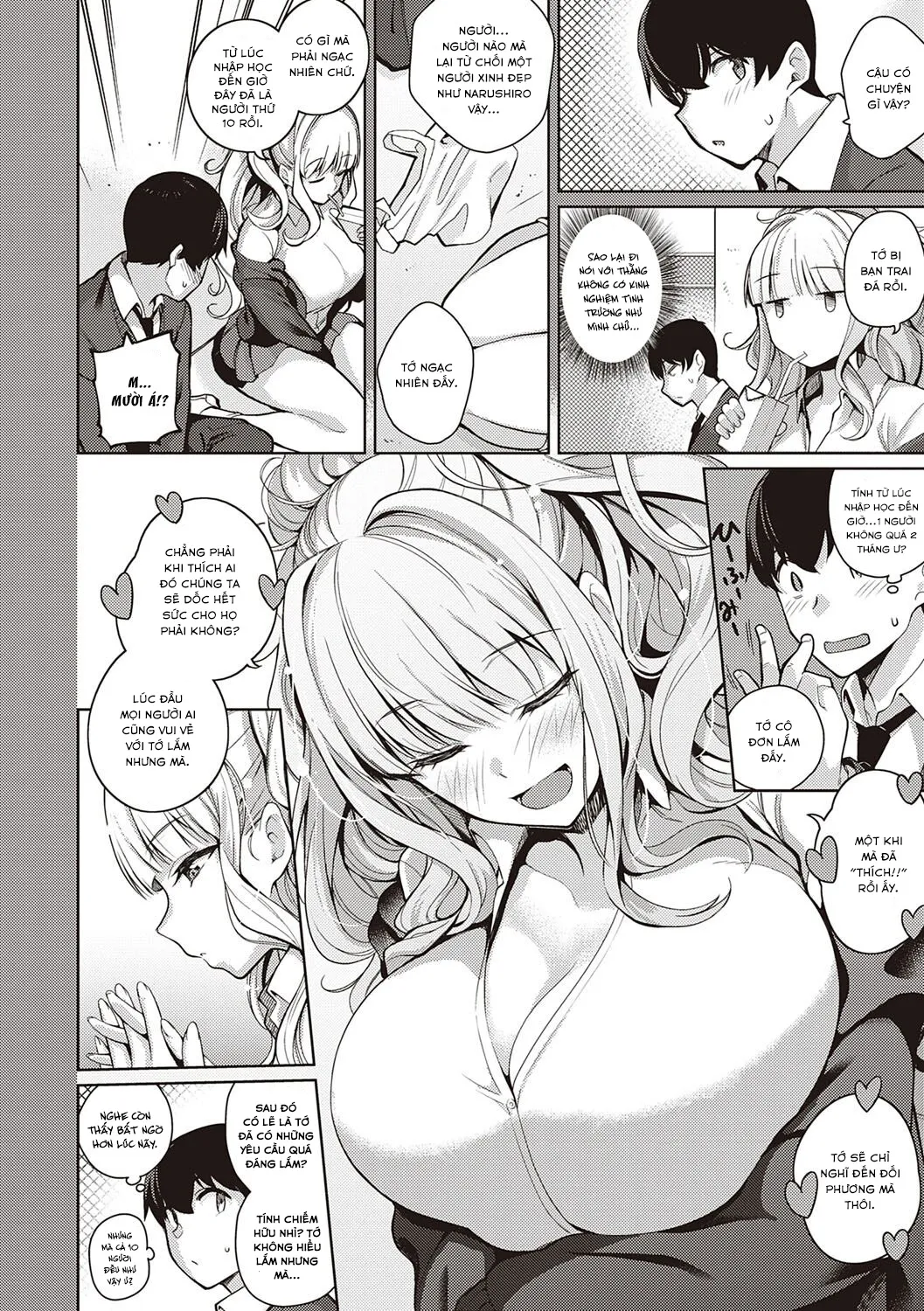 HentaiVN.net - Ảnh 11 - Cô Bạn Gái Chỉ Có Tình Yêu [彼女はスキだらけ] - Chap 1: Cô Bạn Gái Chỉ Có Tình Yêu (1)