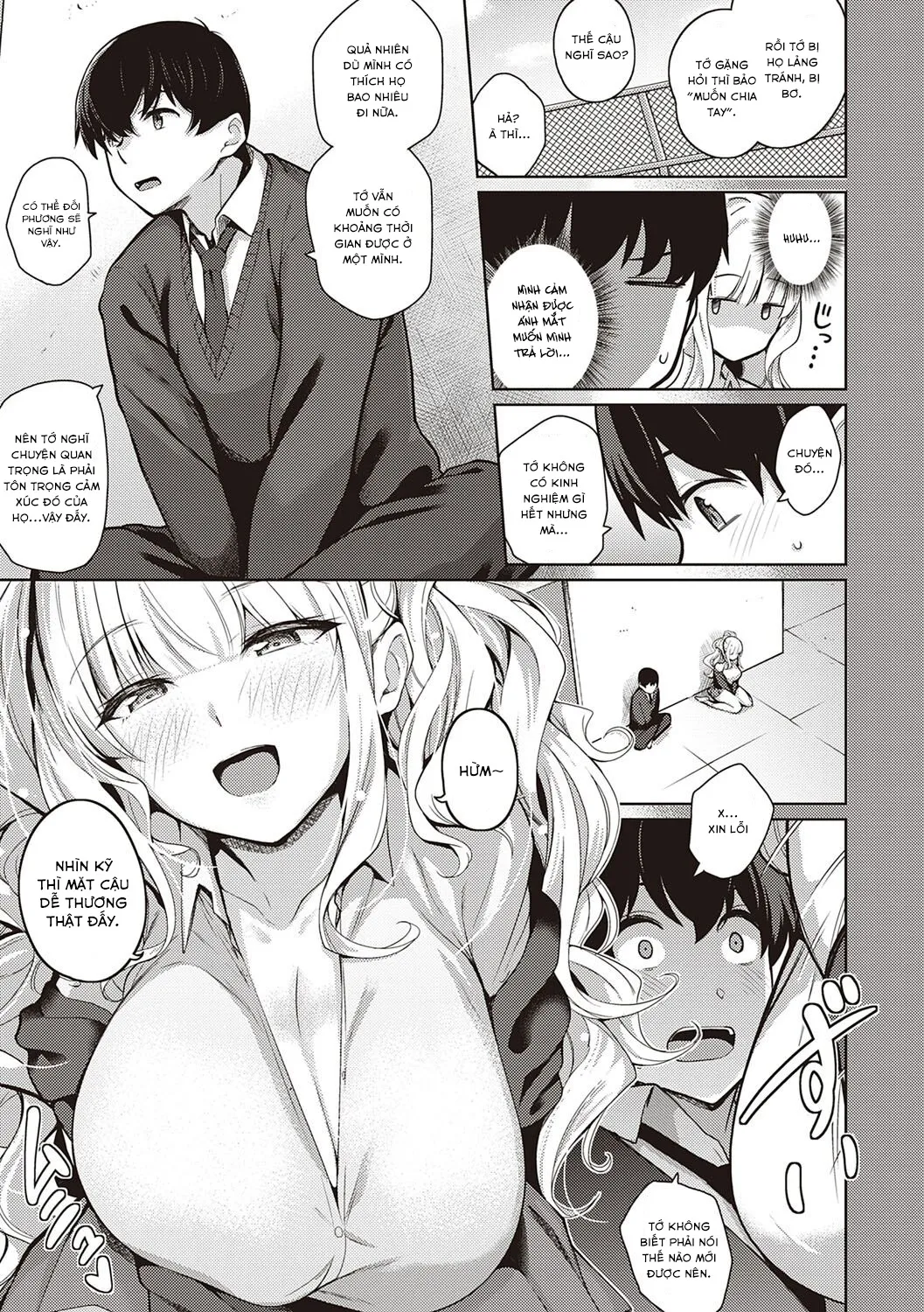 HentaiVN.net - Ảnh 12 - Cô Bạn Gái Chỉ Có Tình Yêu [彼女はスキだらけ] - Chap 1: Cô Bạn Gái Chỉ Có Tình Yêu (1)