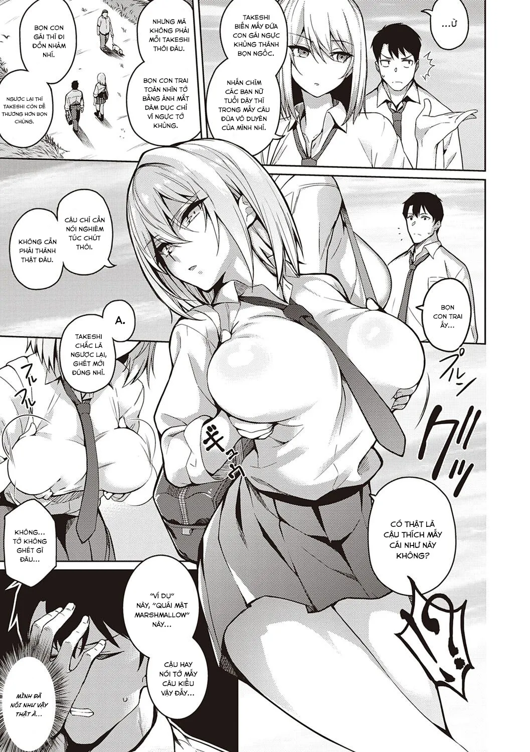 HentaiVN.net - Ảnh 8 - Cô Bạn Gái Chỉ Có Tình Yêu [彼女はスキだらけ] - Chap 3: Cô Bạn Gái Hay Dỗi