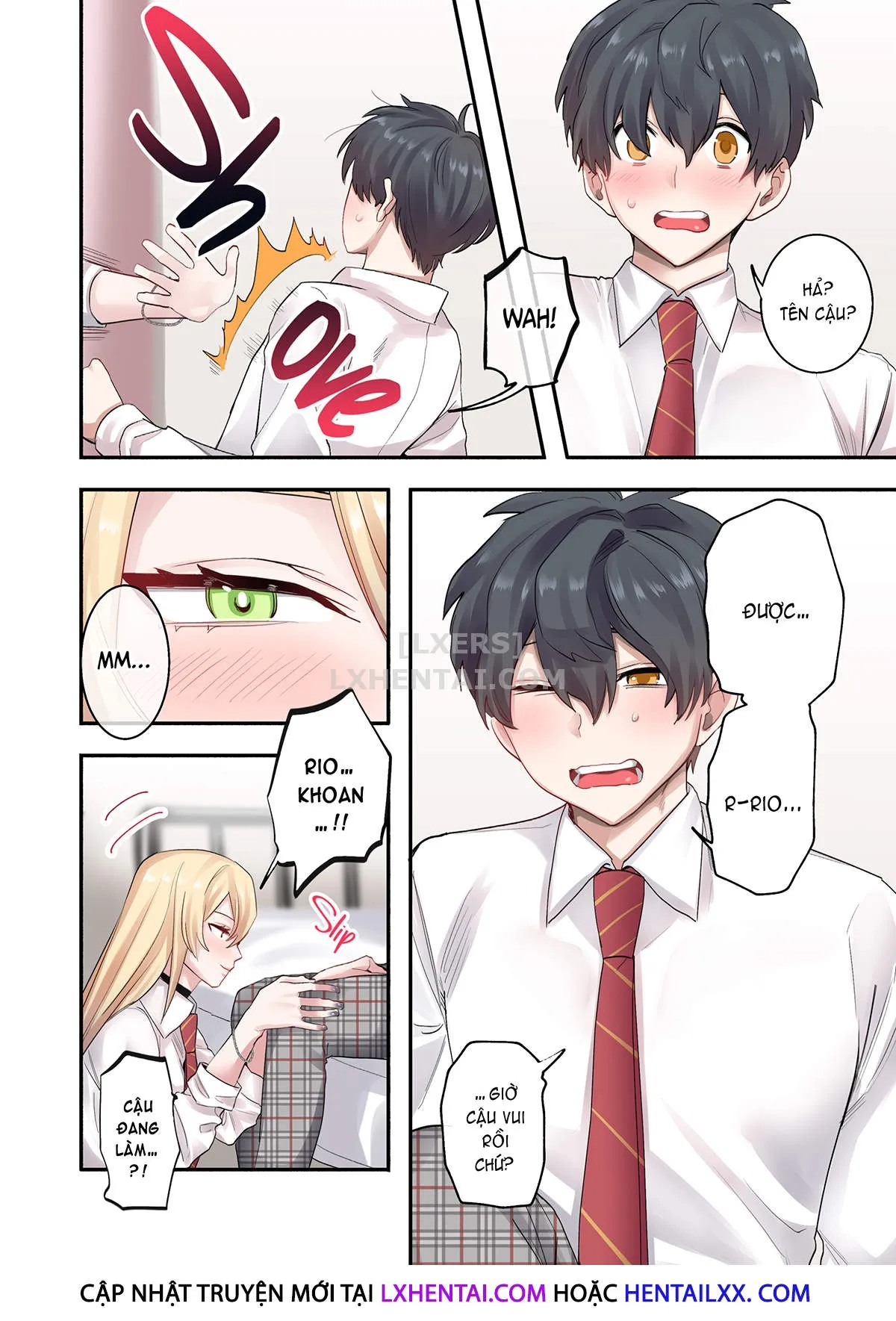 HentaiVN.net - Ảnh 12 - The Only Guy in the Class - Surrounded by Cuties - Oneshot