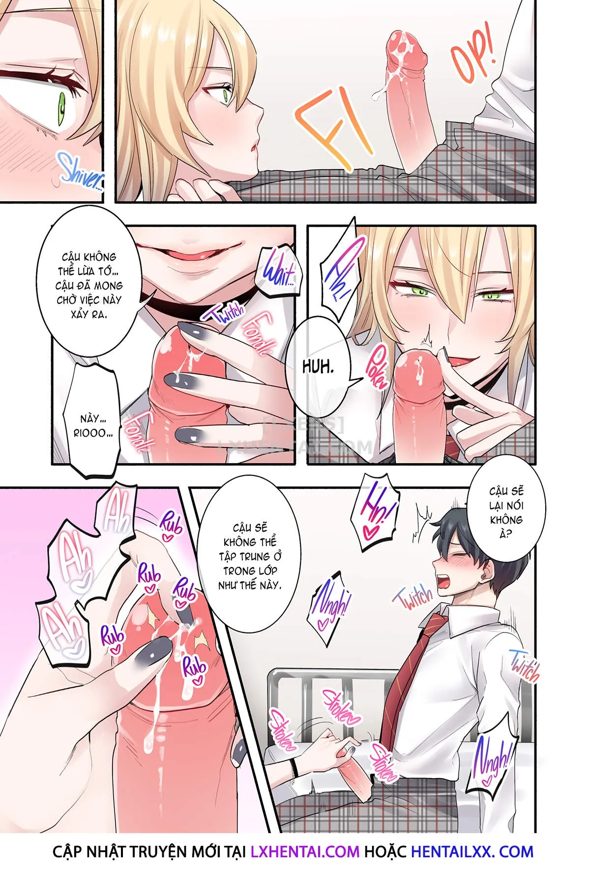 HentaiVN.net - Ảnh 13 - The Only Guy in the Class - Surrounded by Cuties - Oneshot