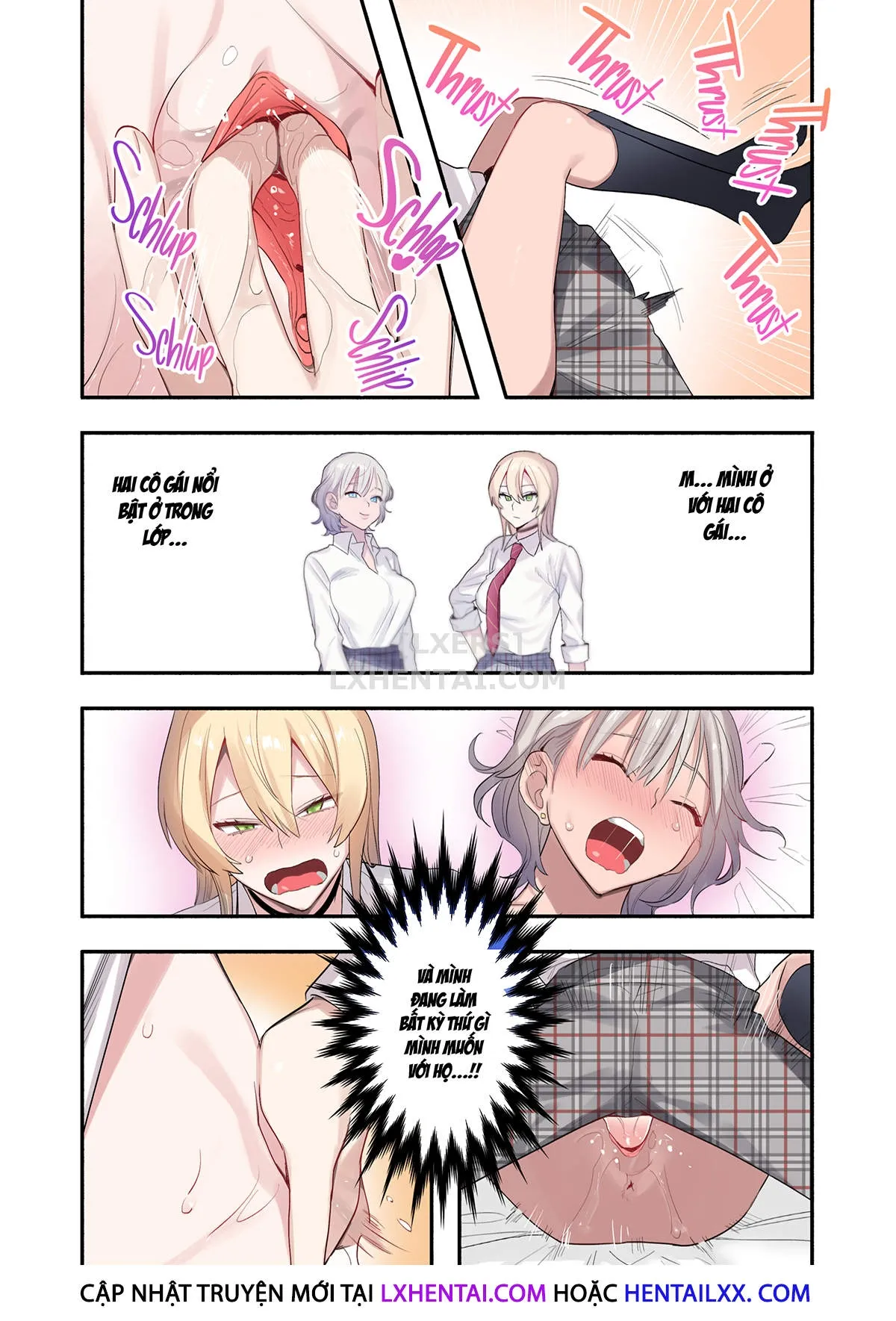 HentaiVN.net - Ảnh 37 - The Only Guy in the Class - Surrounded by Cuties - Oneshot