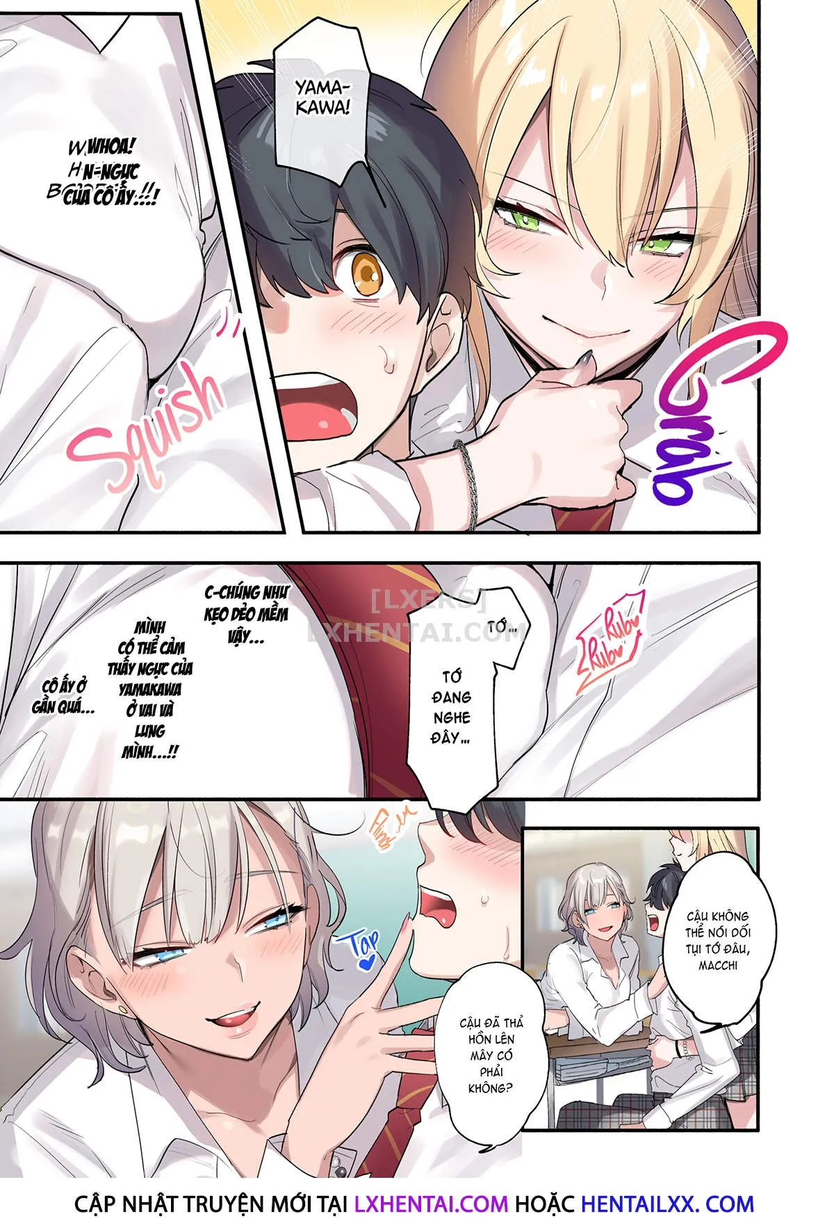 HentaiVN.net - Ảnh 4 - The Only Guy in the Class - Surrounded by Cuties - Oneshot