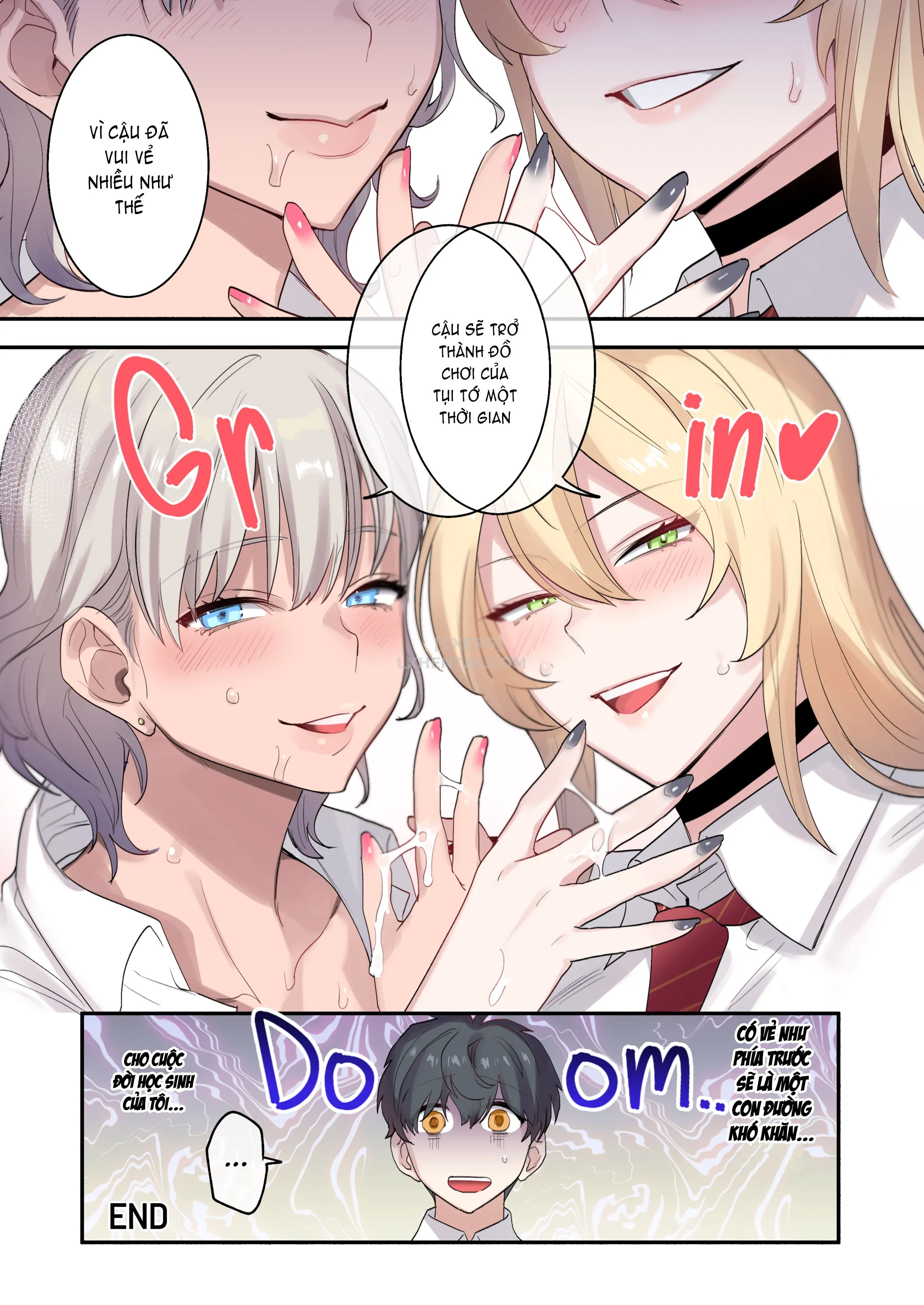 HentaiVN.net - Ảnh 46 - The Only Guy in the Class - Surrounded by Cuties - Oneshot