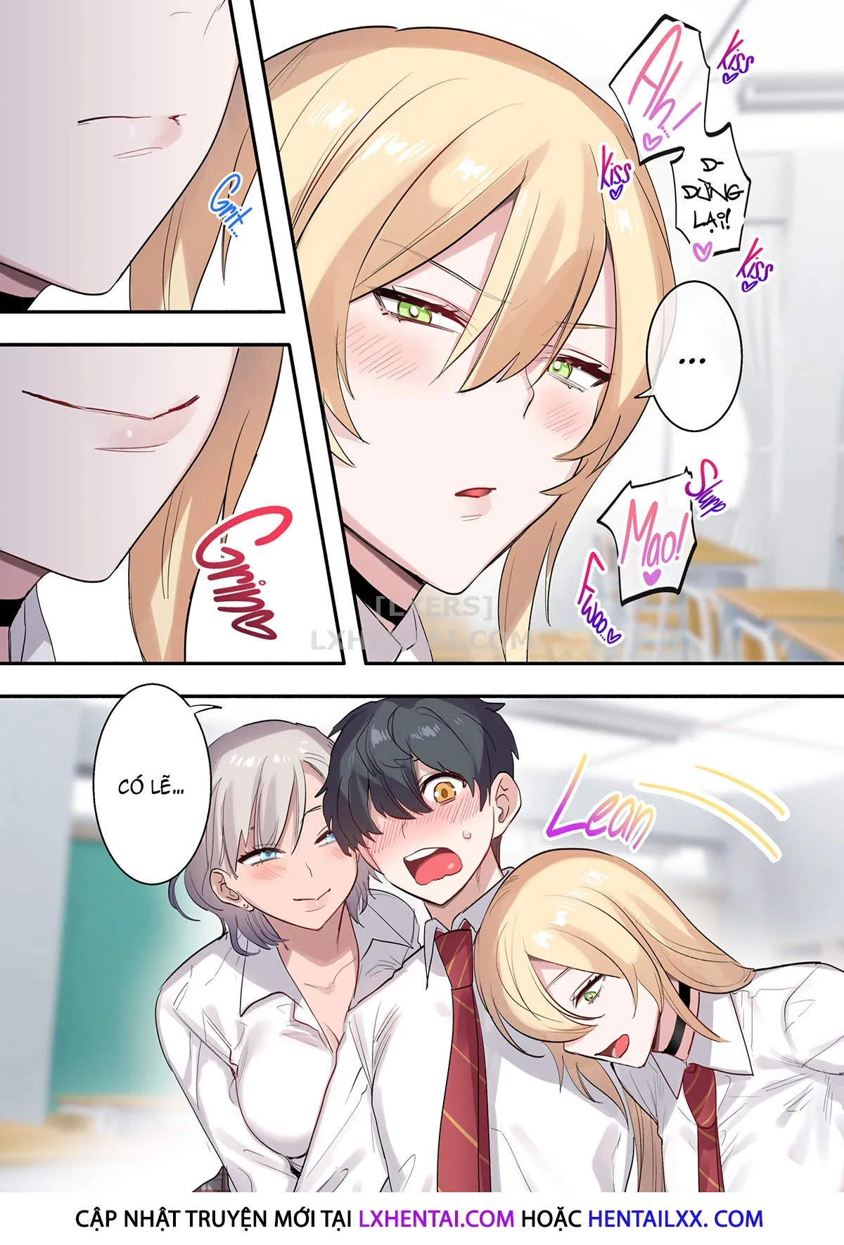 HentaiVN.net - Ảnh 5 - The Only Guy in the Class - Surrounded by Cuties - Oneshot