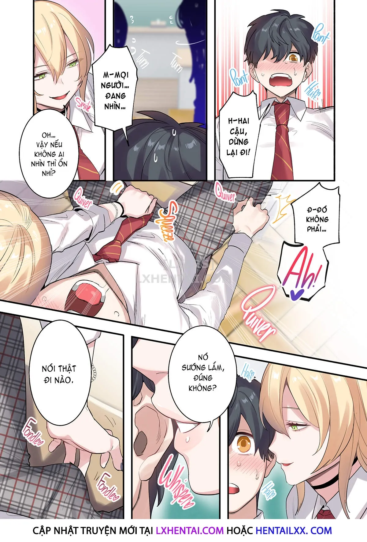HentaiVN.net - Ảnh 7 - The Only Guy in the Class - Surrounded by Cuties - Oneshot