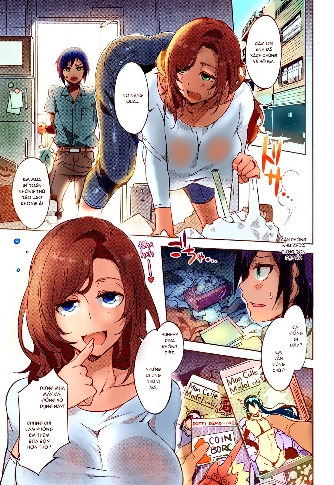 HentaiVN.net - Ảnh 4 - My Neighbor Rina [Tonari No Rina-San] - Oneshot