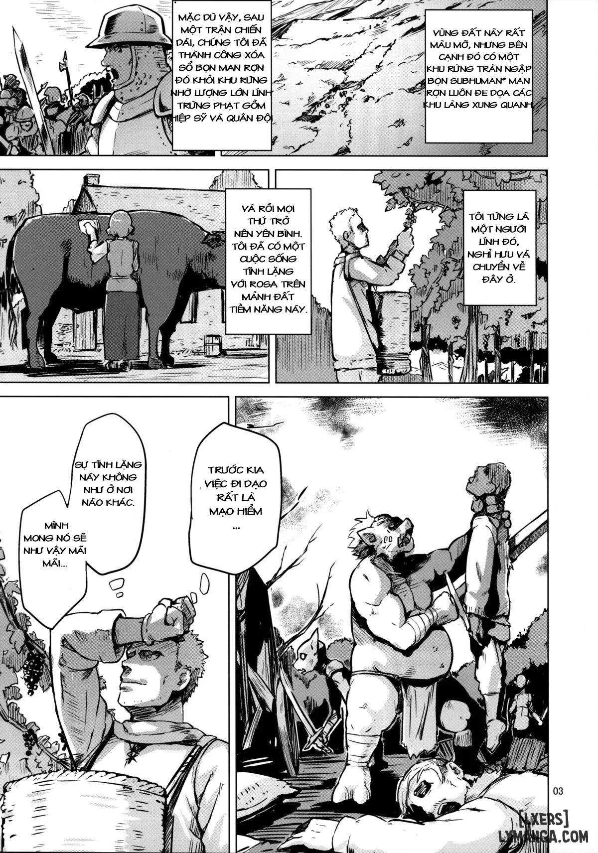 HentaiVN.net - Ảnh 4 - Savage Mind Hanshoku no Okite - Oneshot