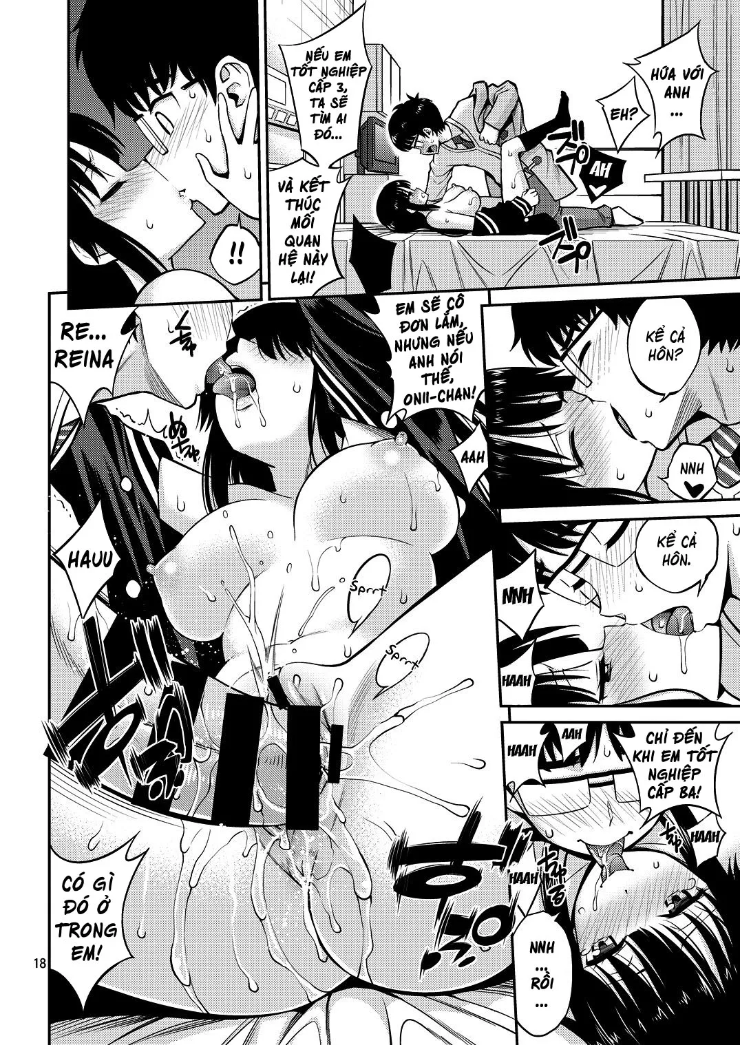 HentaiVN.net - Ảnh 15 - Kissing in the House with Little Sister [Imouto To Uchi Kiss] - Oneshot