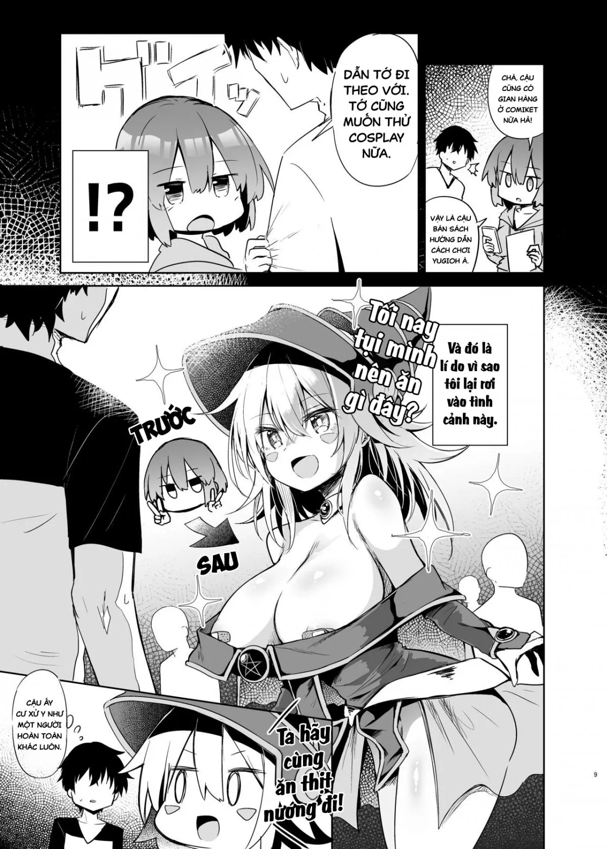 HentaiVN.net - Ảnh 8 - Chịch em Cosplayer Dark Magician Girl [Fucking a Dark Magician Girl Cosplayer] - Oneshot