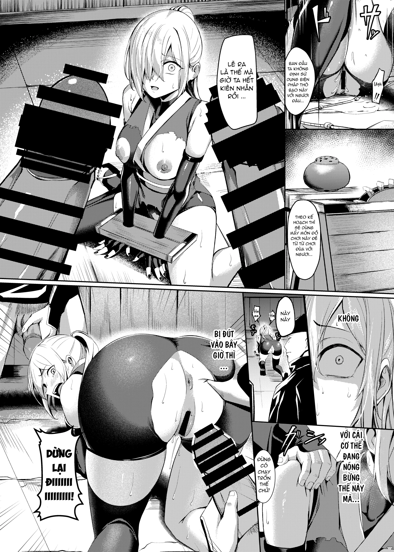 HentaiVN.net - Ảnh 24 - Choukyou Inroku - Chap 1: Sự đau khổ của nữ ninja Natsume