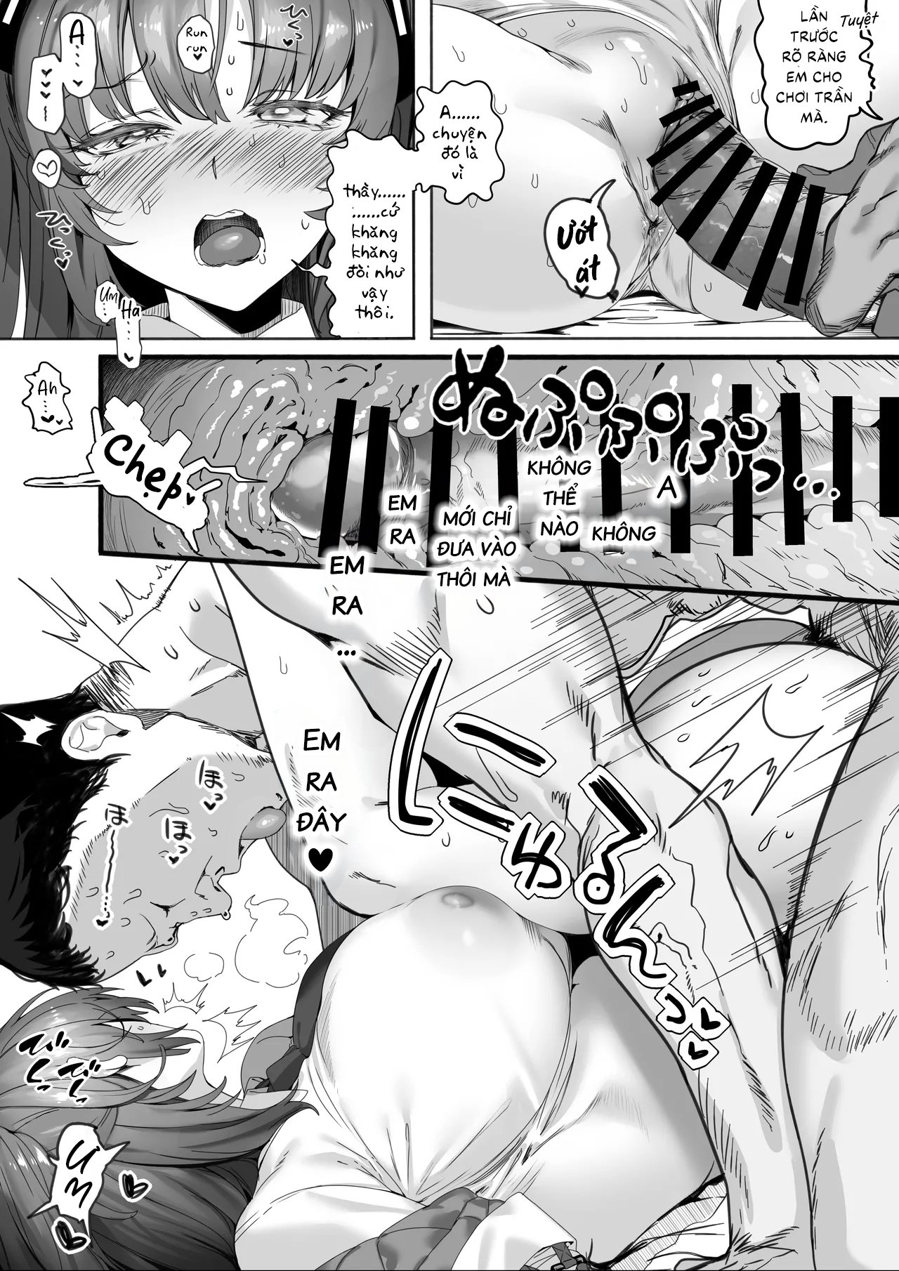 HentaiVN.net - Ảnh 16 - Yuuka và vòng 3 khủng bố - Oneshot 100GB
