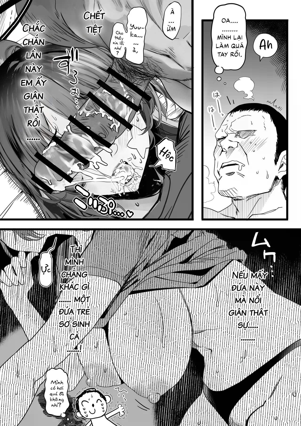 HentaiVN.net - Ảnh 49 - Yuuka và vòng 3 khủng bố - Oneshot 100GB