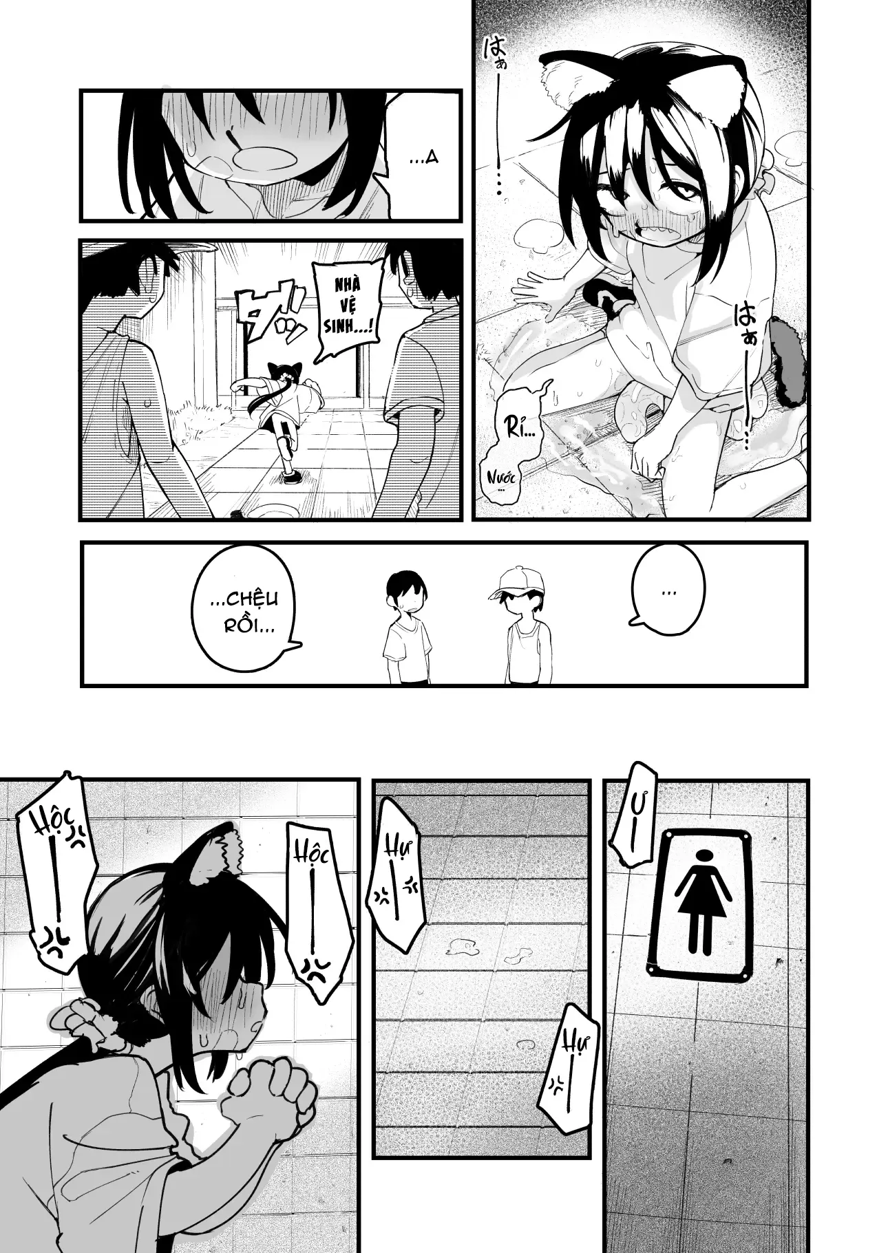 HentaiVN.net - Ảnh 18 - Câu chuyện thao túng cô nàng Tomboy và ép lên đỉnh trong giờ học - chap_1