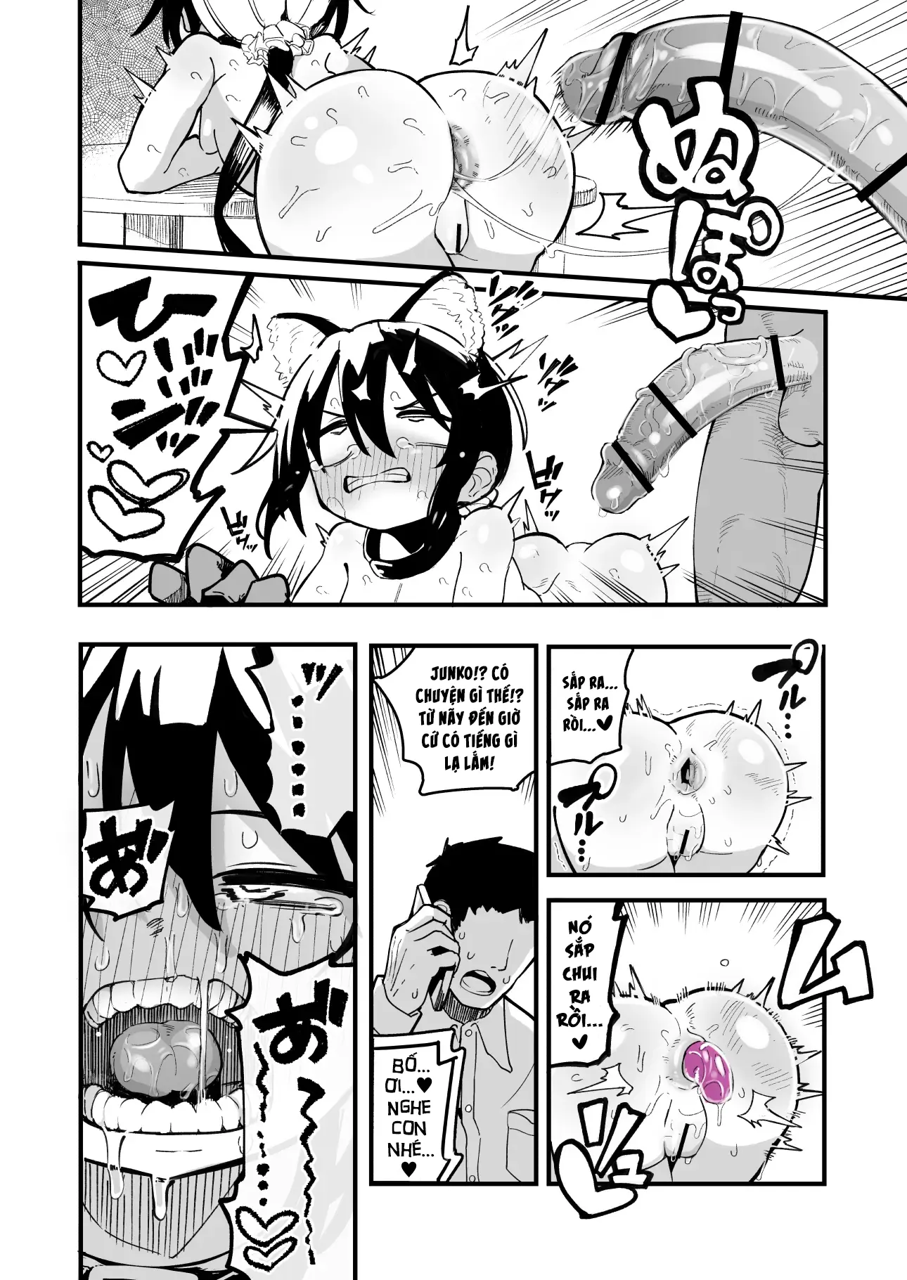 HentaiVN.net - Ảnh 5 - Câu chuyện thao túng cô nàng Tomboy và ép lên đỉnh trong giờ học - chap_2