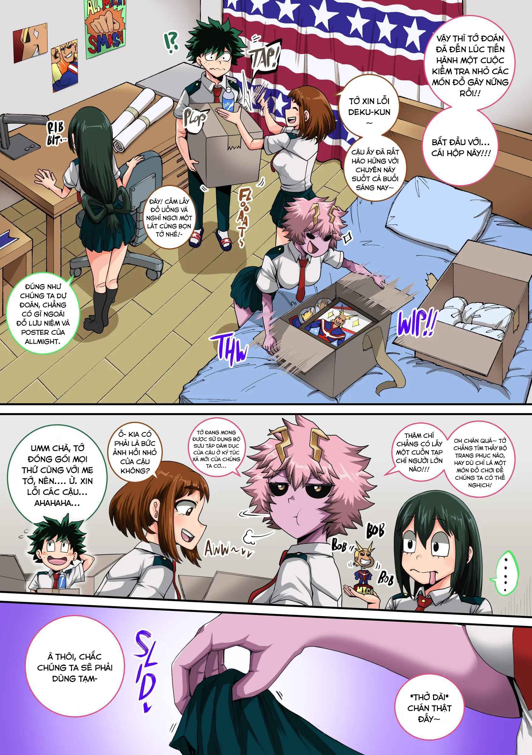 HentaiVN.net - Ảnh 109 - My Harem Academia Chapter 8 Part 3 Breaking into a broken heart - Full