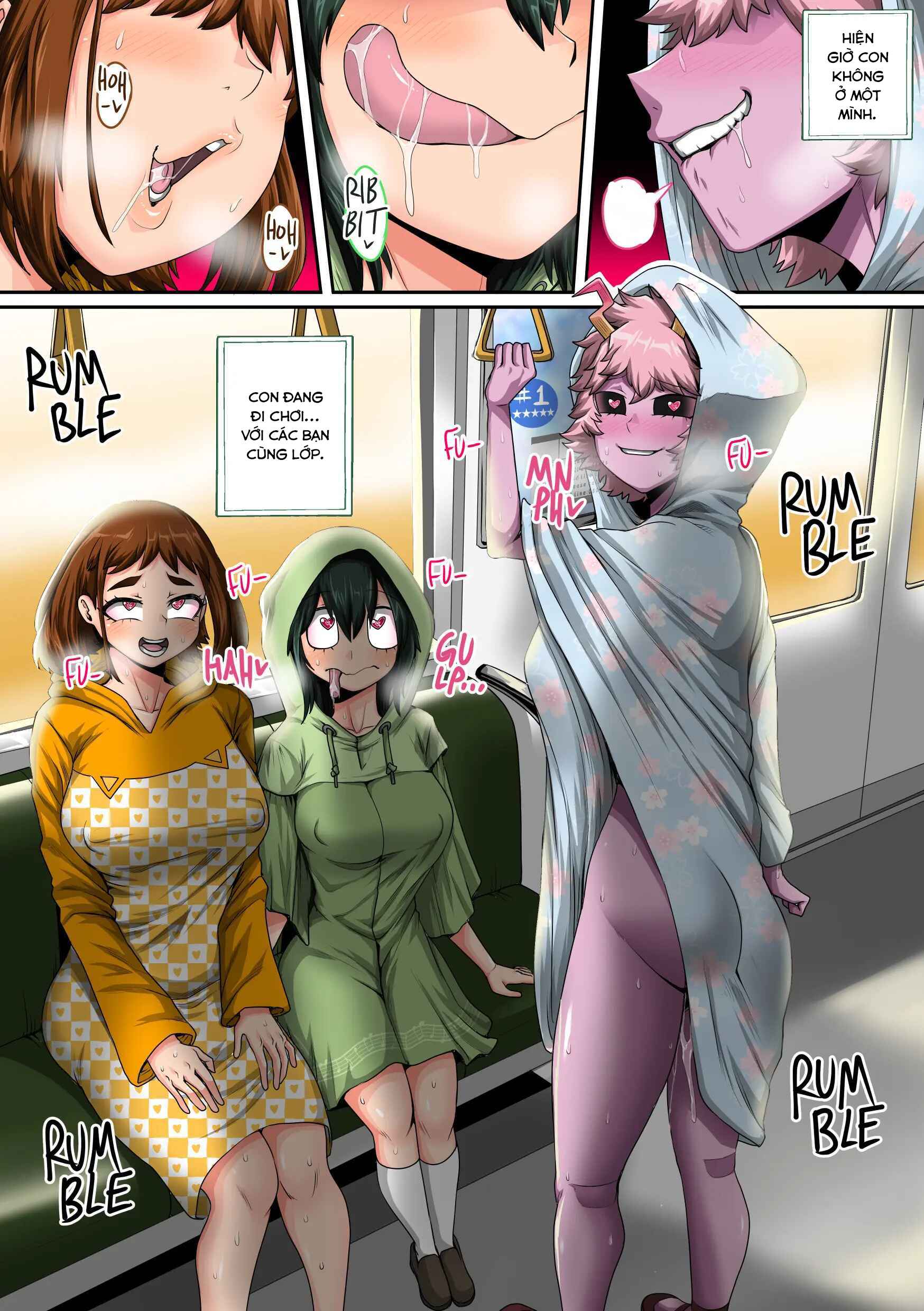 HentaiVN.net - Ảnh 15 - My Harem Academia Chapter 8 Part 3 Breaking into a broken heart - Full