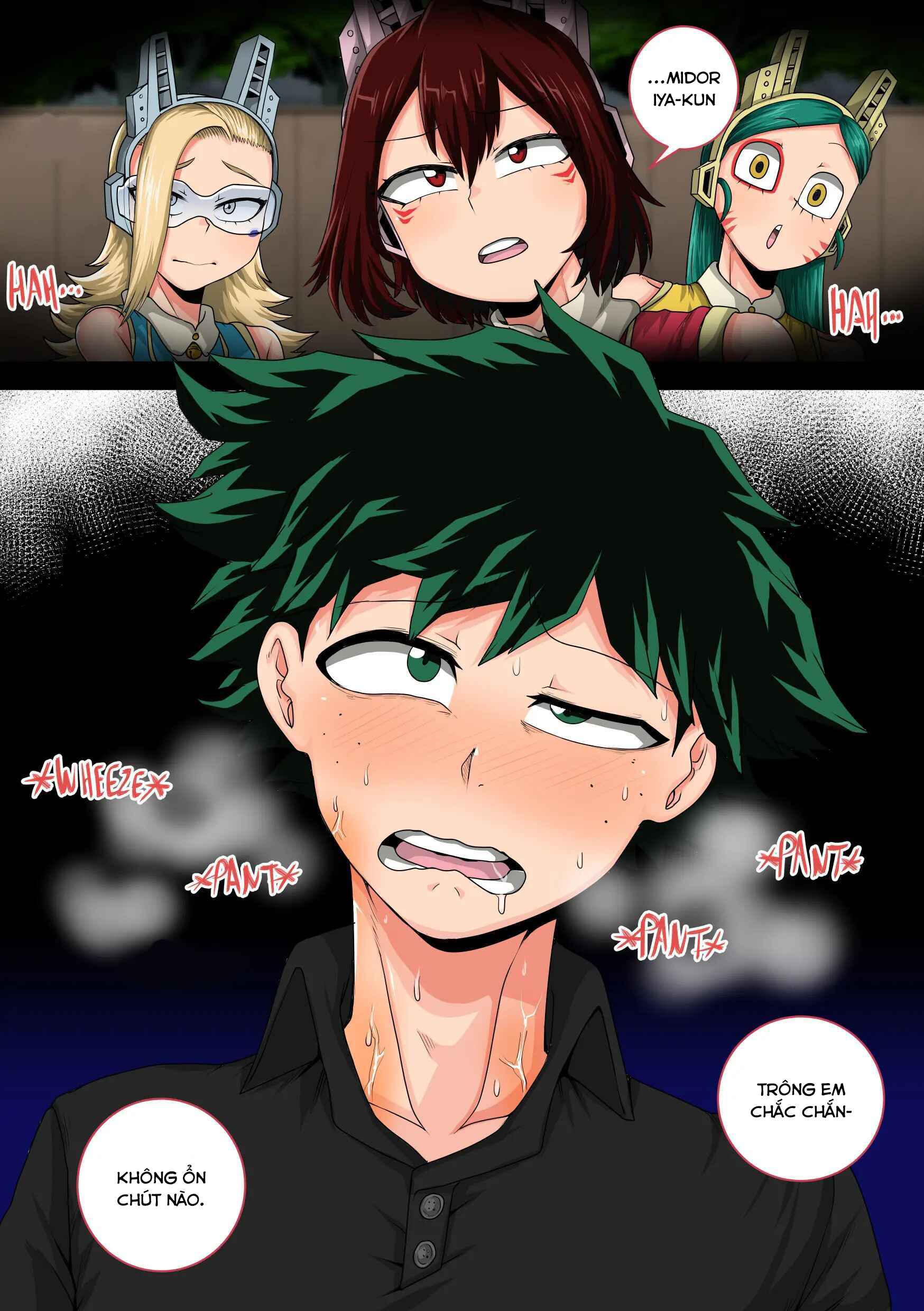 HentaiVN.net - Ảnh 4 - My Harem Academia Chapter 8 Part 3 Breaking into a broken heart - Full