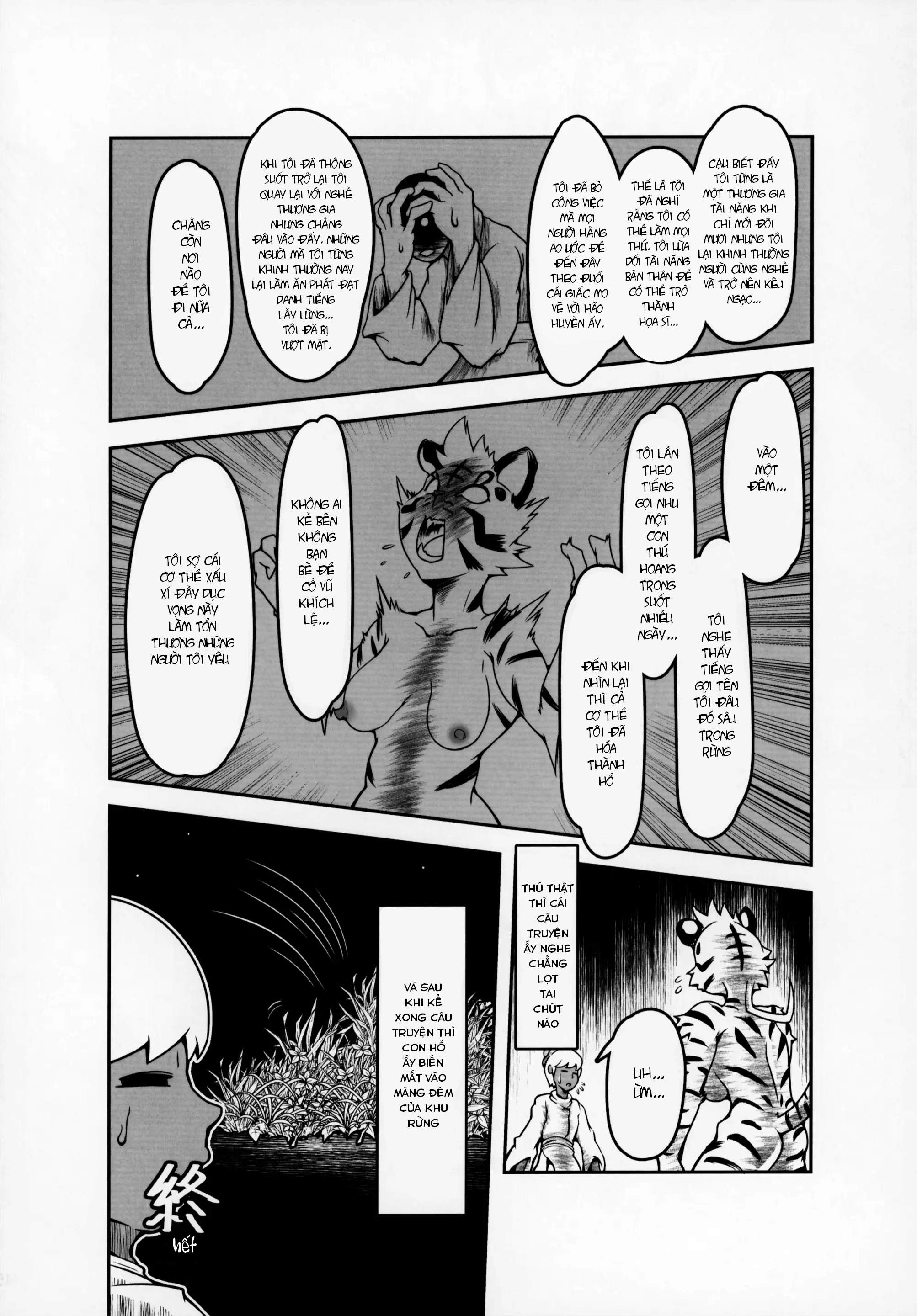 HentaiVN.net - Ảnh 8 - mặt trăng sau núi - oneshot