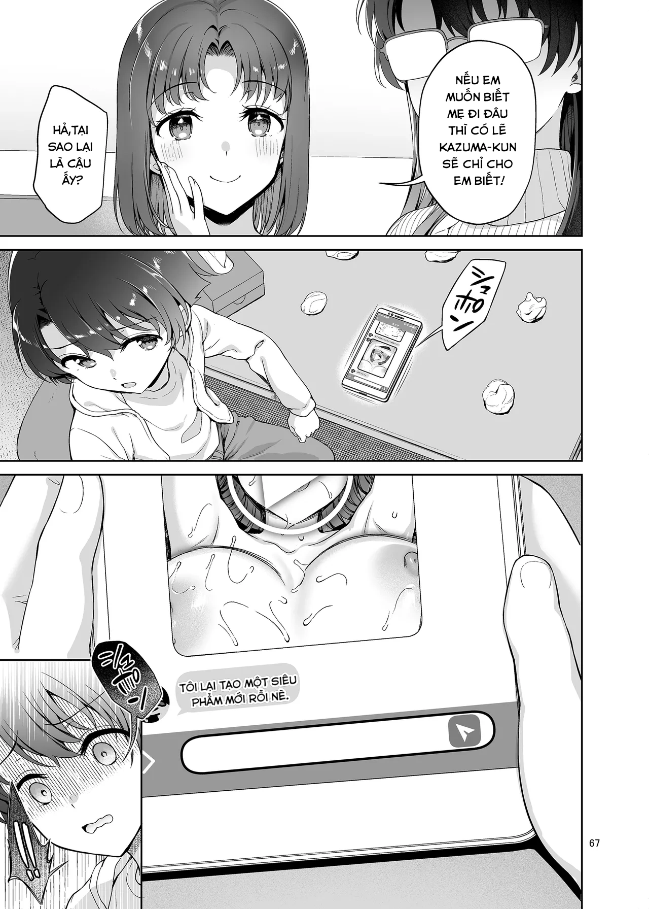 HentaiVN.net - Ảnh 5 - VÀ TÔI VẪN MUỐN CHỊ - chap 4 : mọi thứ trong Jun-kun sụp đổ hoàn toàn