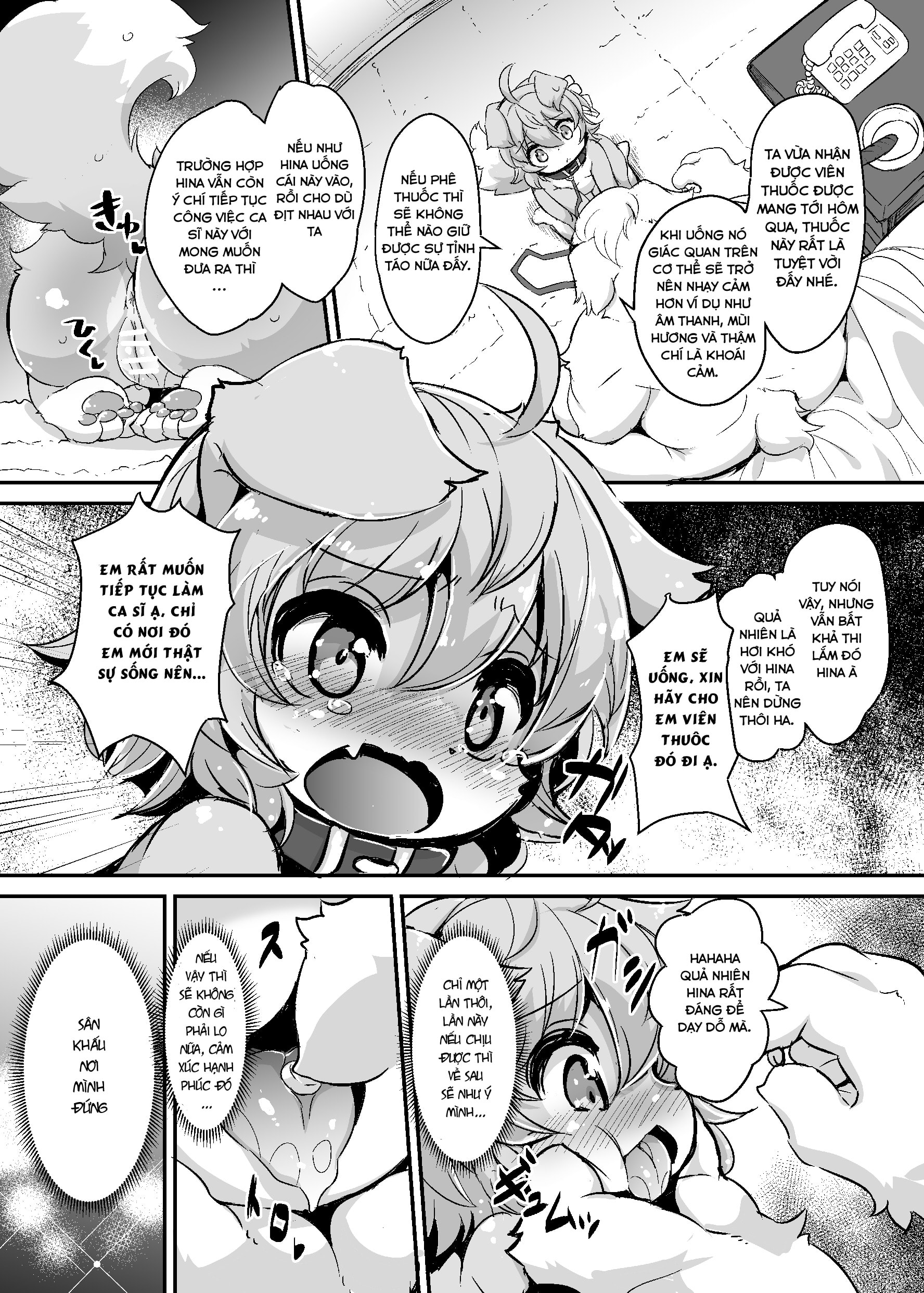 HentaiVN.net - Ảnh 7 - Ca Sĩ Chó Cái - Oneshot