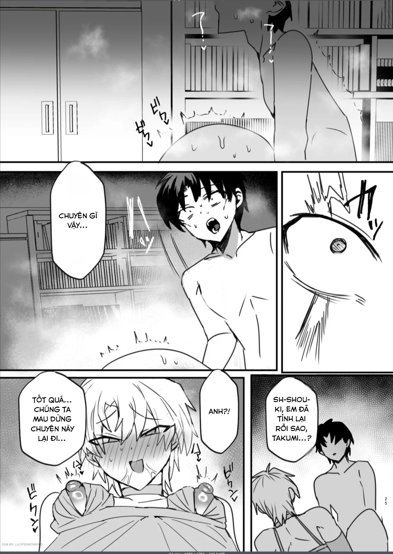 HentaiVN.net - Ảnh 24 - Gomennasai Teppei-san. / I'm Sorry, Teppei - Oneshot