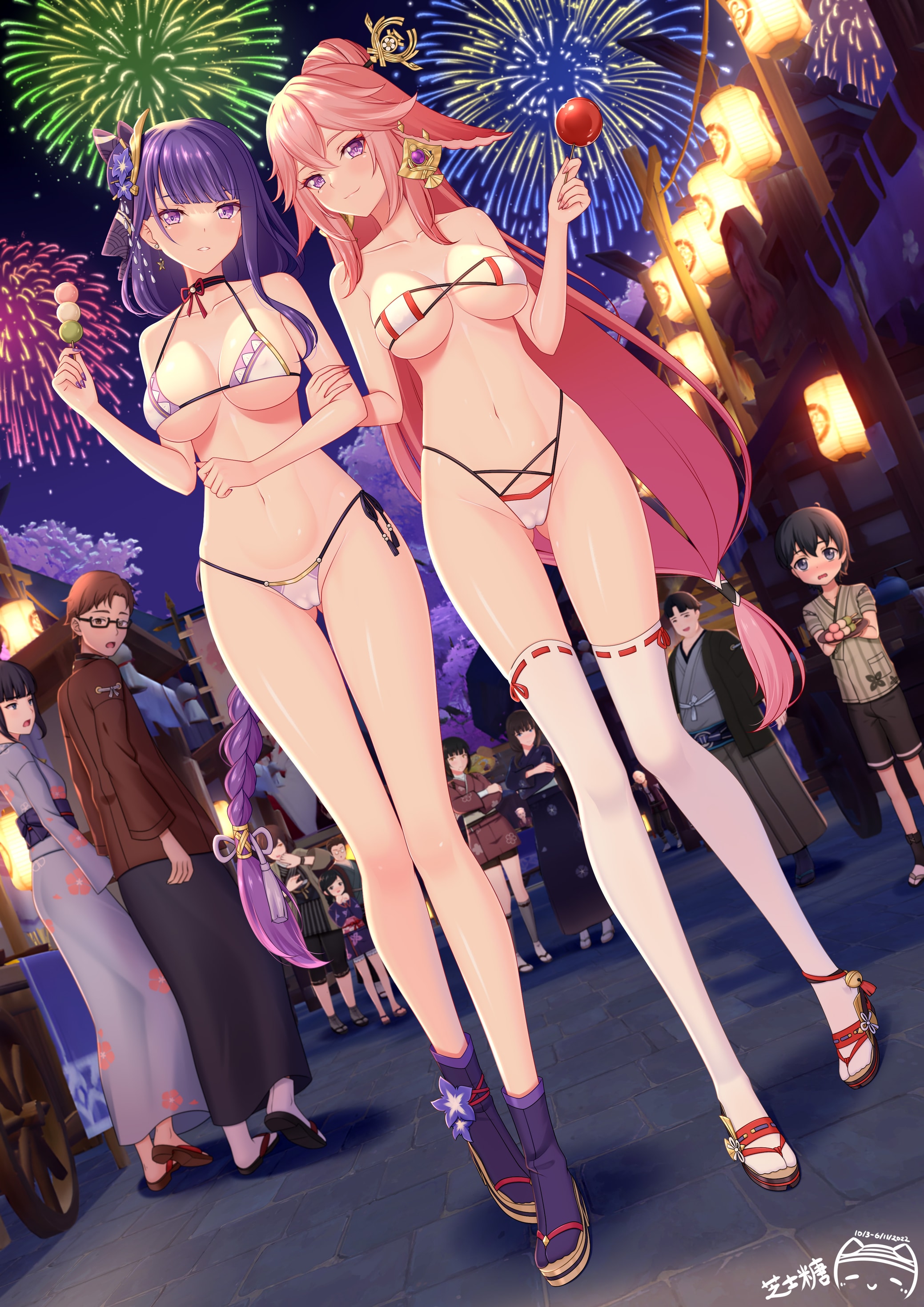 HentaiVN.net - Ảnh 3 - Lễ hội Mùa hè đáng nhớ của Ei-sama~ - Bonus thêm ảnh