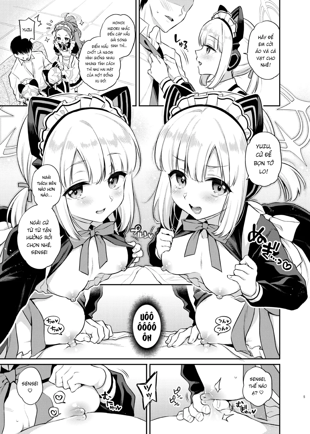 HentaiVN.net - Ảnh 6 - Game chinh phục sensei ♡ Maid Harem Edition - oneshot khô dái 1 cân 4