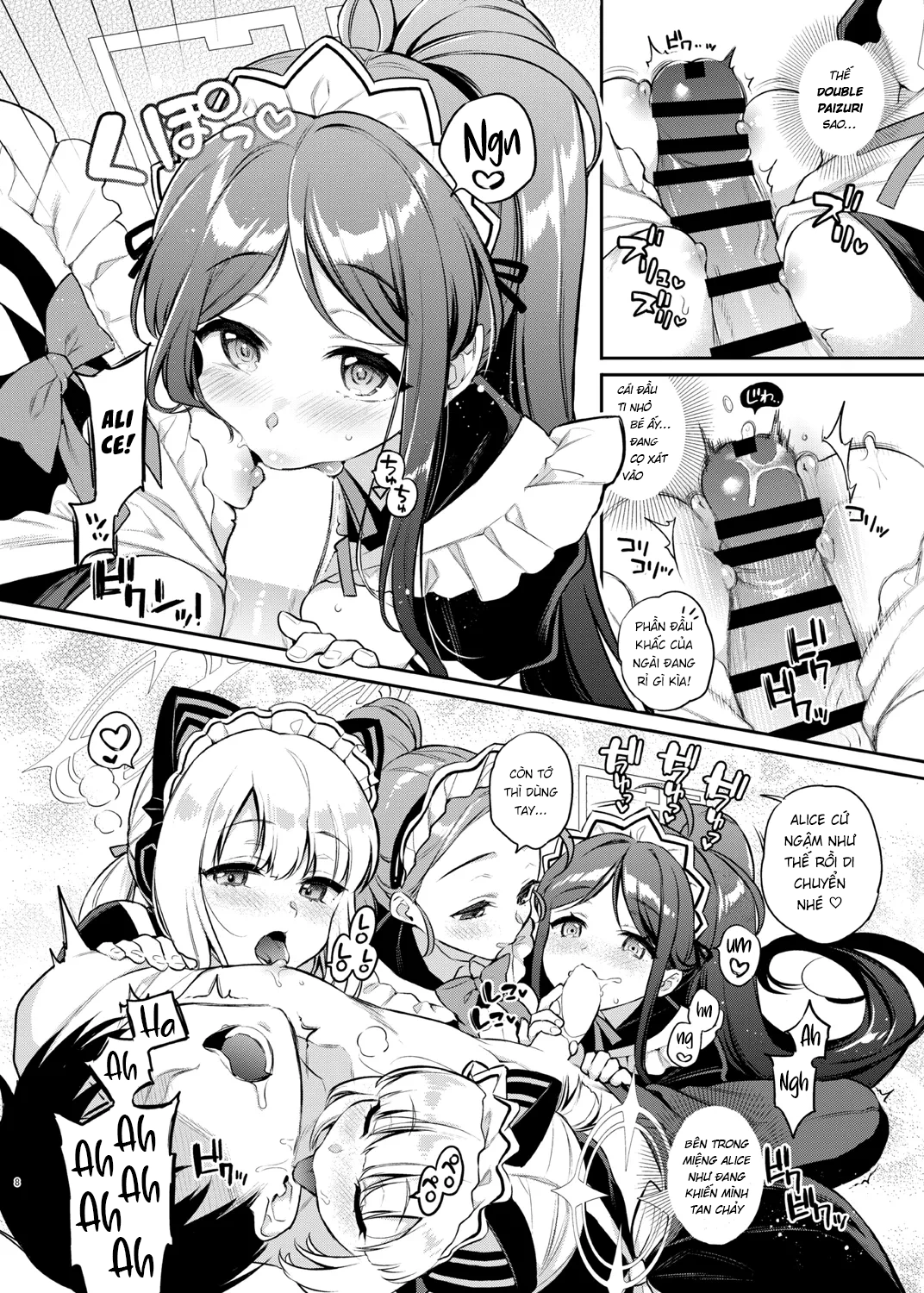 HentaiVN.net - Ảnh 9 - Game chinh phục sensei ♡ Maid Harem Edition - oneshot khô dái 1 cân 4
