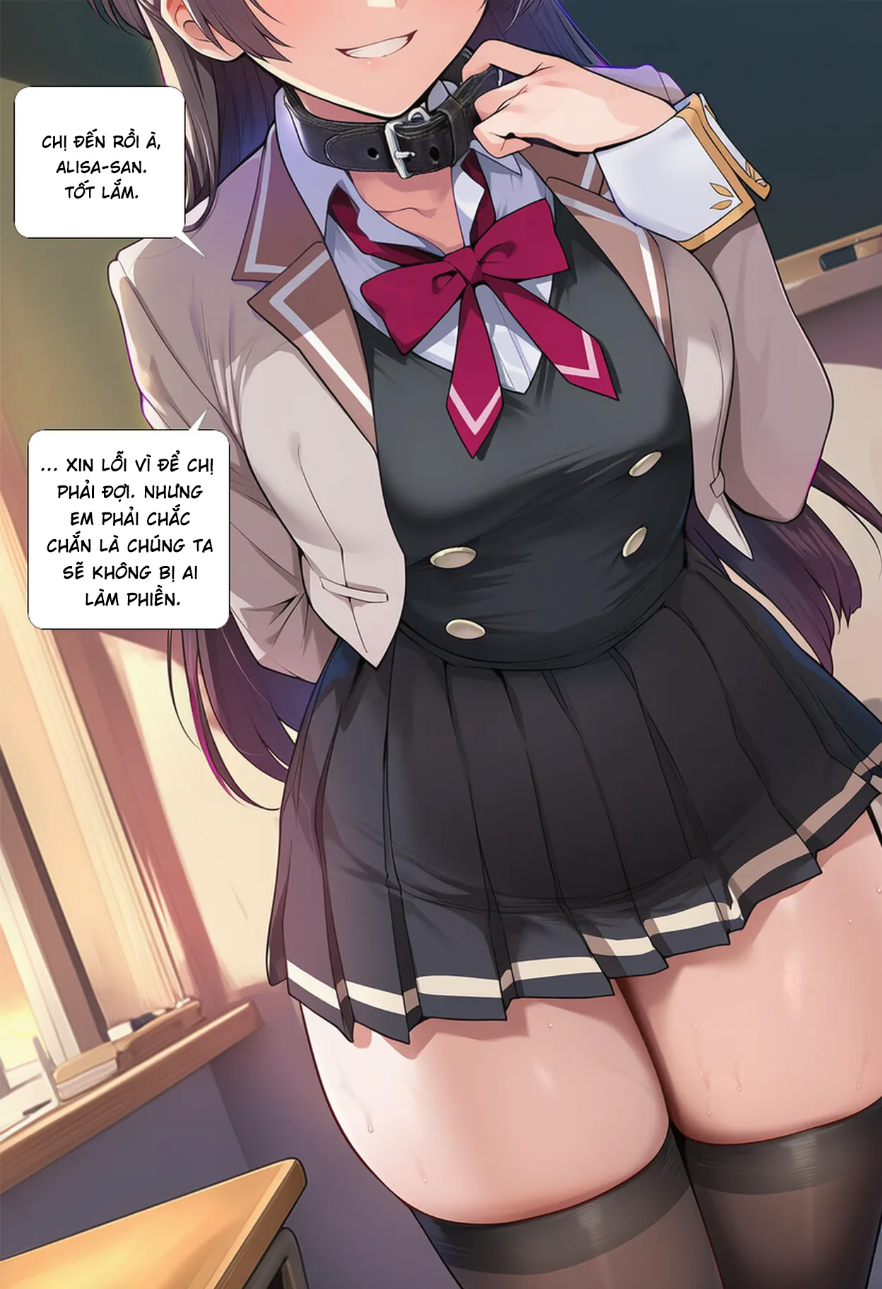 HentaiVN.net - Ảnh 16 - Alisa mikhailovna kujou x suou yuki (tokidoki bosotto roshia-go de dereru tonari no alya-san) x BBC NTR [AI Generated] - Oneshot
