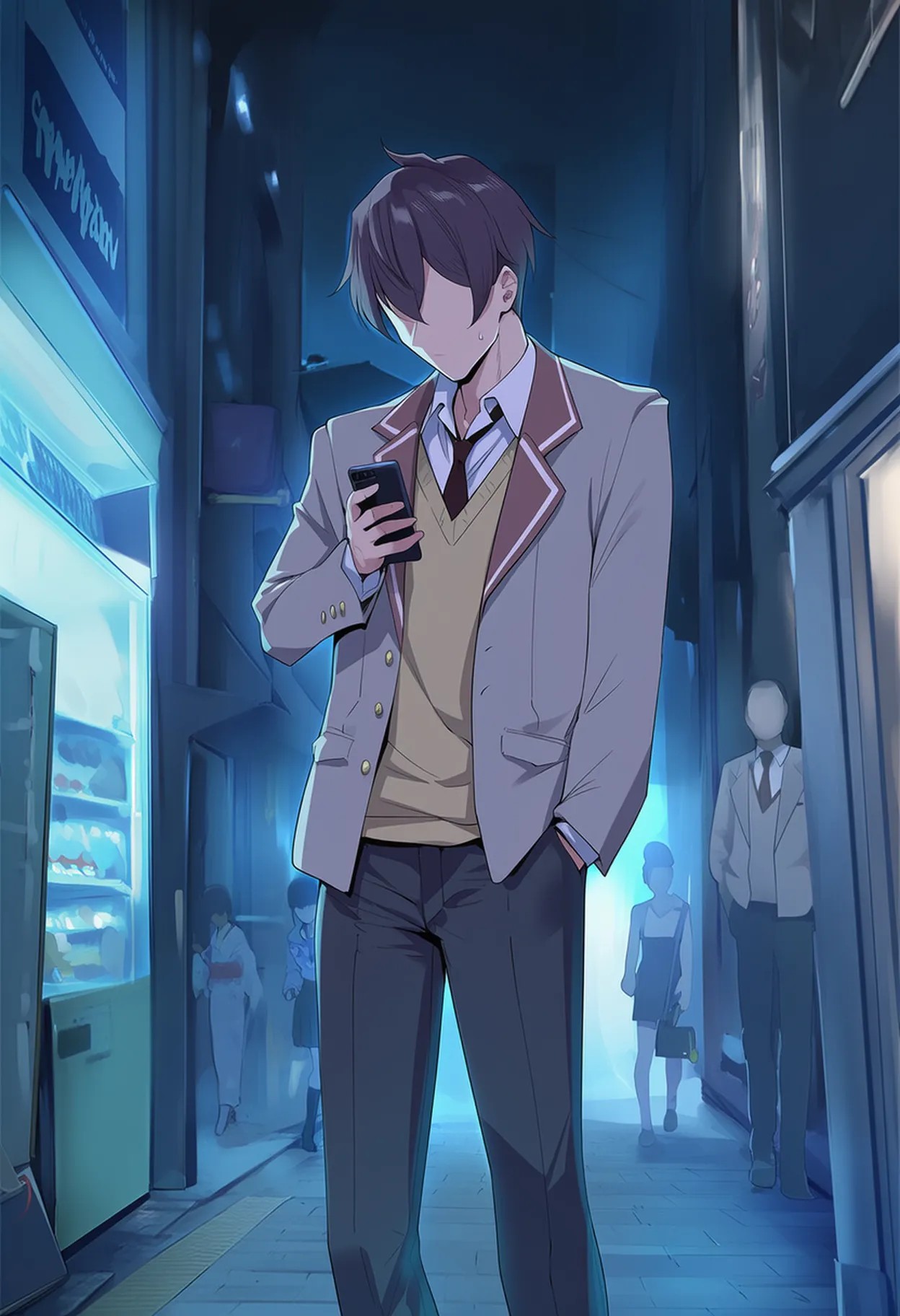 HentaiVN.net - Ảnh 59 - Alisa mikhailovna kujou x suou yuki (tokidoki bosotto roshia-go de dereru tonari no alya-san) x BBC NTR [AI Generated] - Oneshot