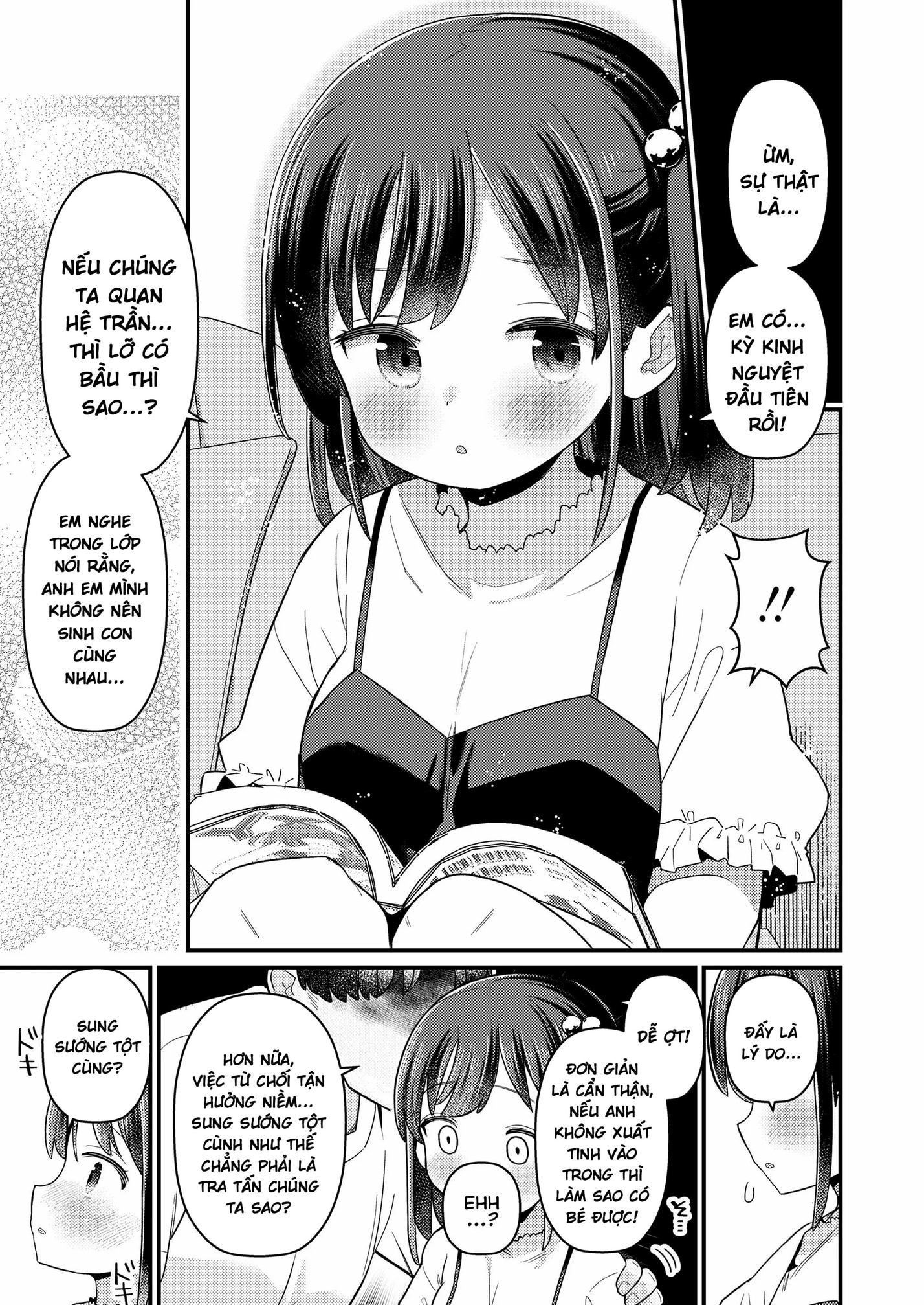 HentaiVN.net - Ảnh 16 - Sumire no Mune no, 9 kara 12 made | Sumire's Breasts, From Ages 9 to 12 - Oneshot